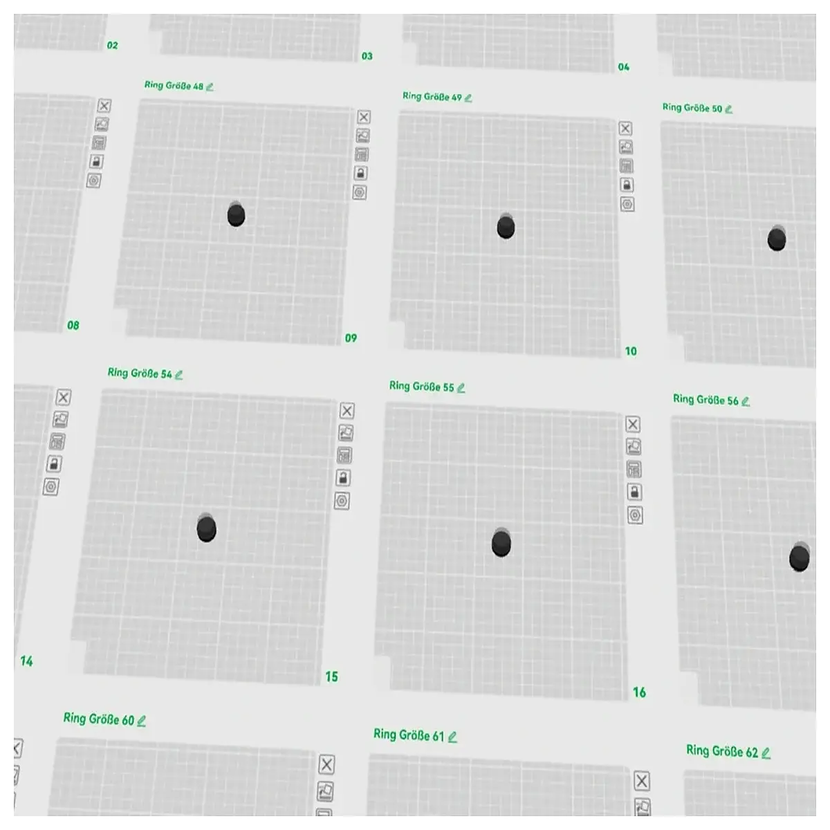 Ring Tester Measure Ring Finger Gauge Ring Calculator Quick Measurement Comfortable Fit