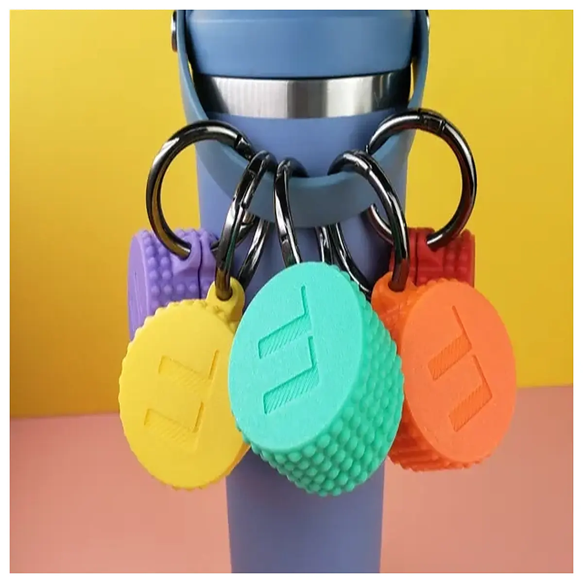 cute keychain for women men leather key fob holder with name engraving durable metal key ring organizer for keys and bag