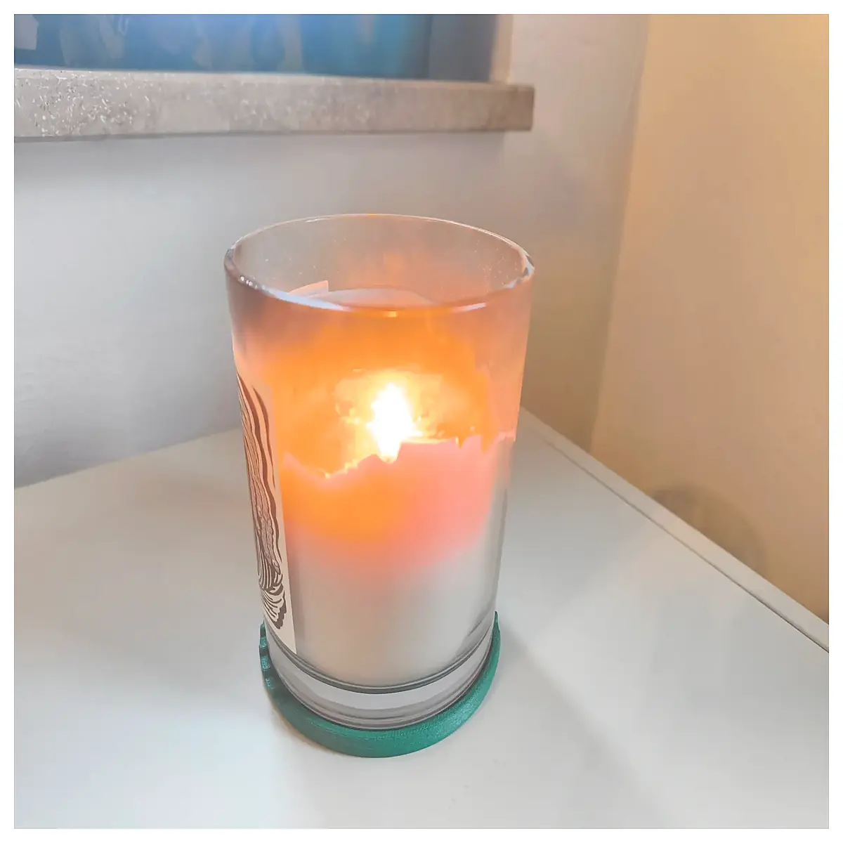 Candle Holder Set Table Decoration Ceramic Coasters Heat Home Decor Candle Accessories Elegant Home