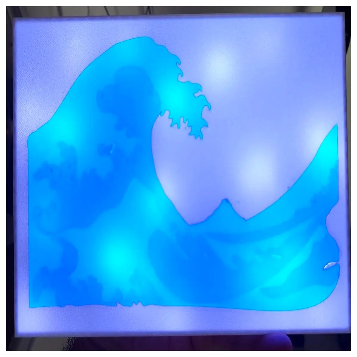 Mount Fuji Kanagawa Wave Painting Anime Poster Wall Decor Art Print Collection Friends Family