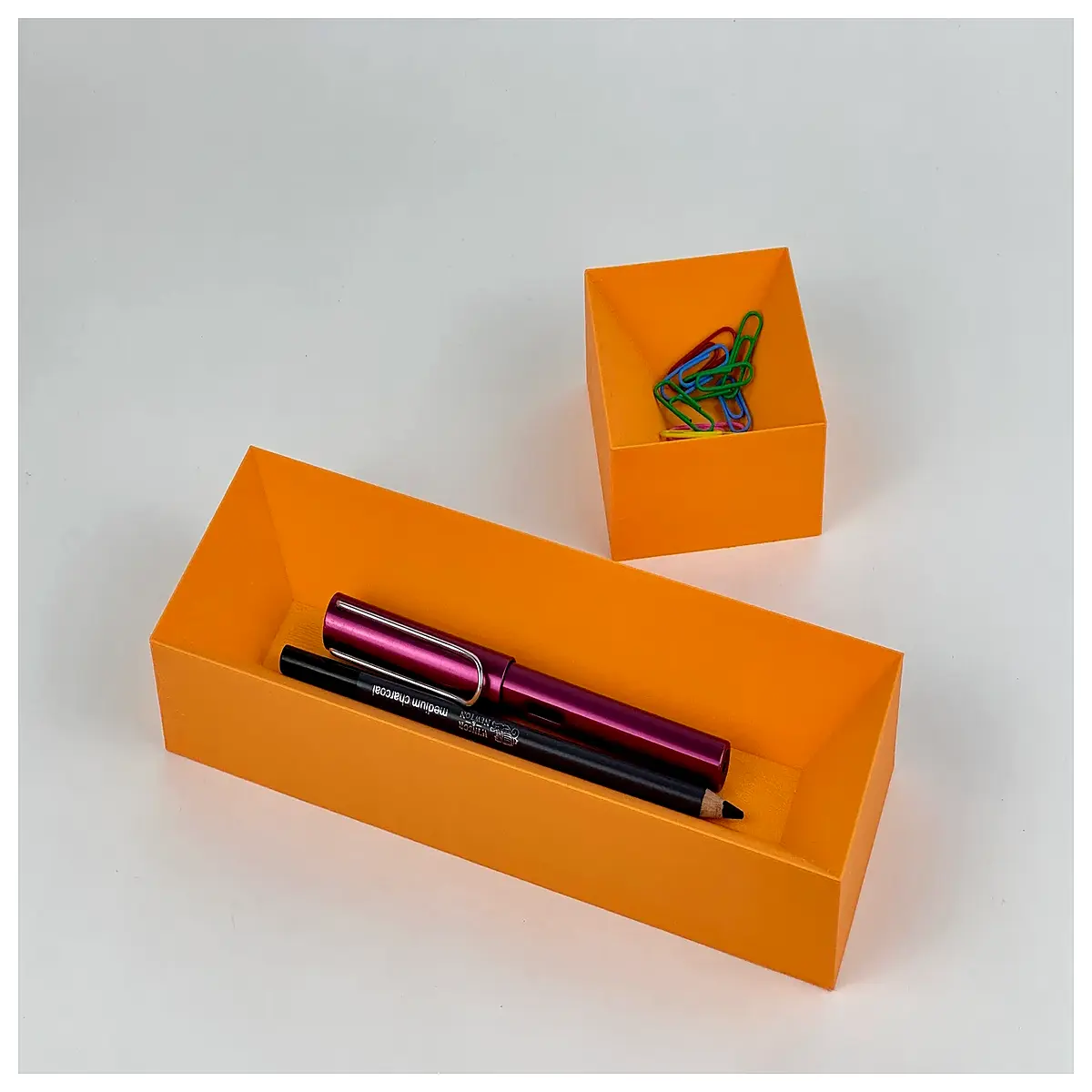 minimalist pencil case large capacity student stationery organizer box with zipper durable canvas