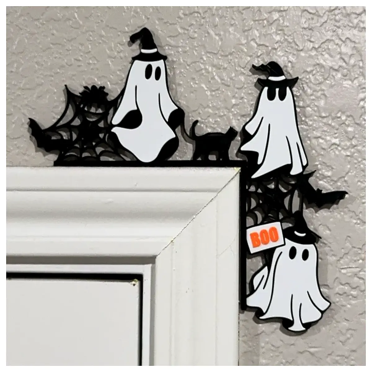 ghost sliding barn door hardware top mount decorative finials for rustic farmhouse entryway privacy
