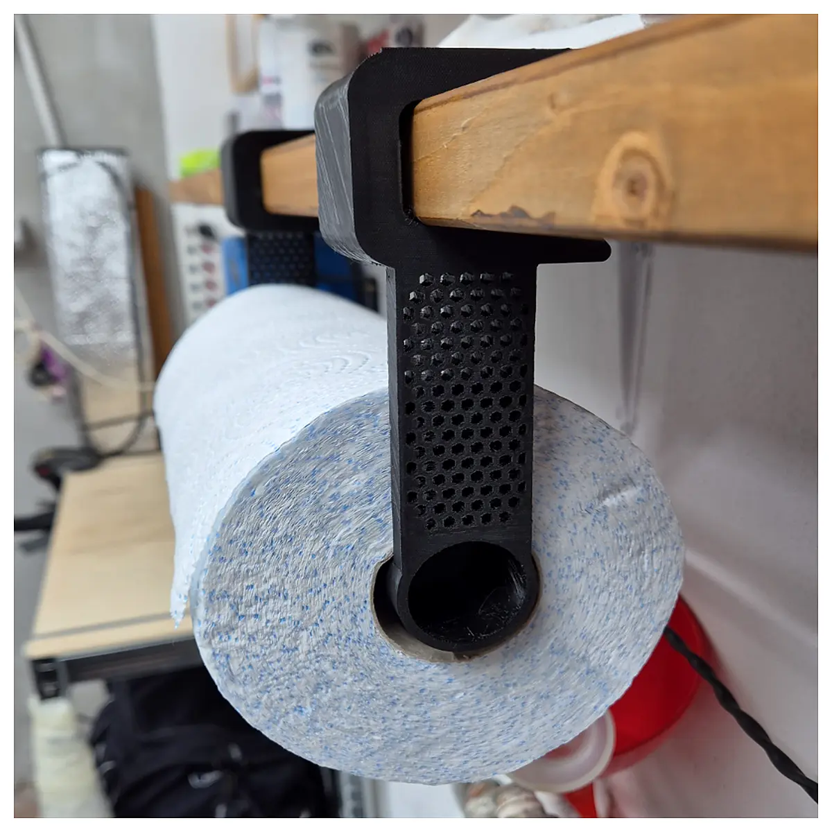 Tissue Holder Kitchen Bathroom Wall Mounted Tissue Display Stand Storage Shelf Tissue Organizer