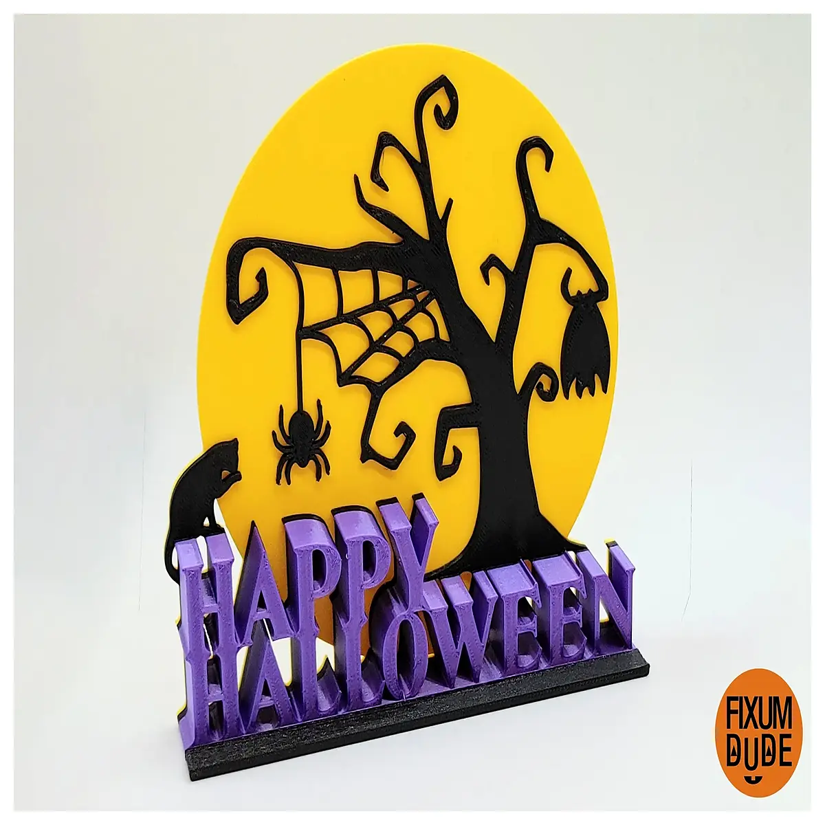 halloween desk decor with moon spooky office party supplies cute haunted house aesthetic festive table centerpiece for adults