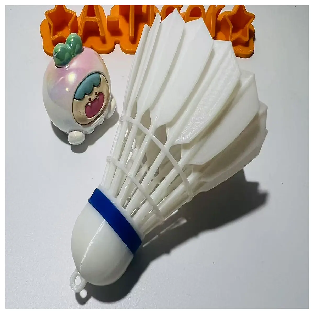 Badminton Ornament Badminton Accessory Racket Head Decoration Racket Face Ornament Badminton Accessories