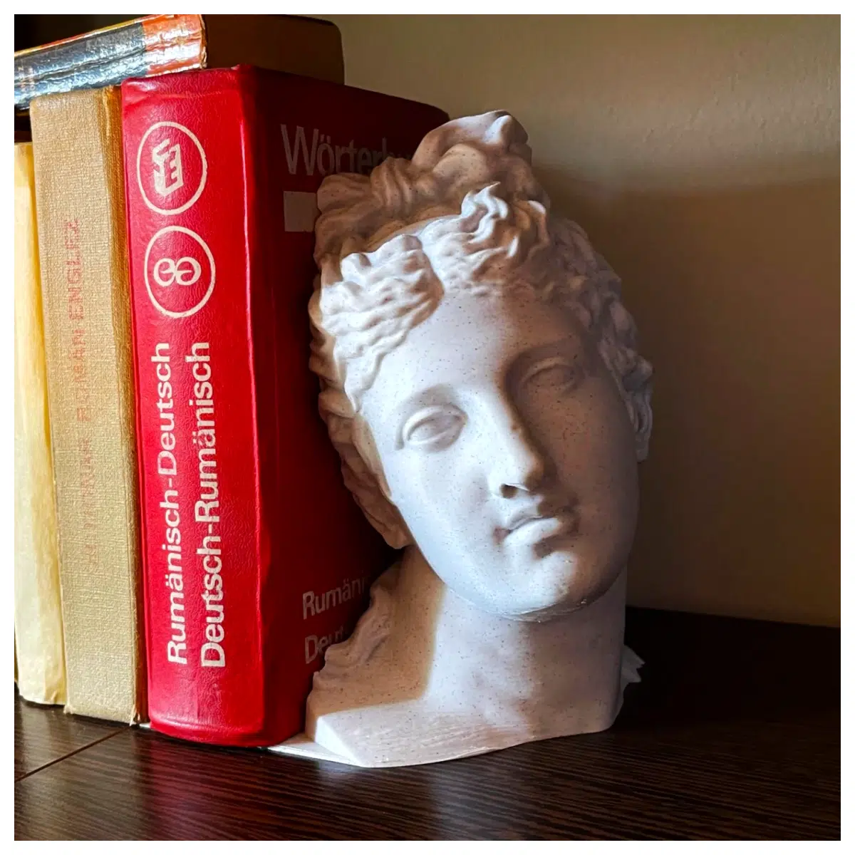 Greek Statue Book Stand Cover Ancient Greek Sculpture Protection Art Display Cover Book Museum Exhibit Accessory