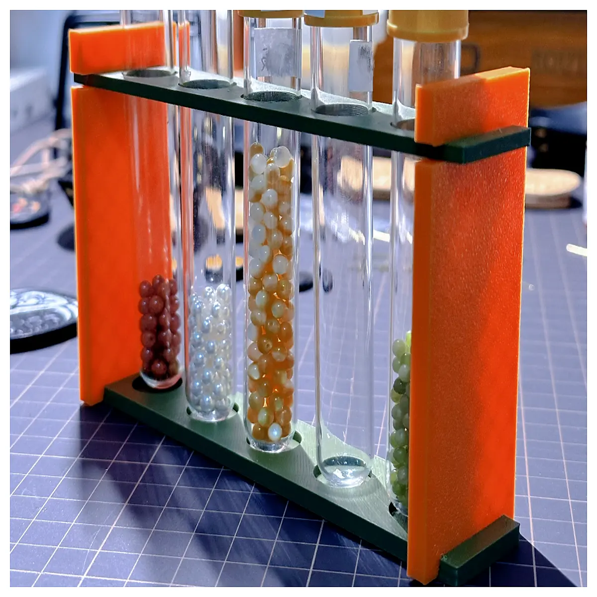 lab test tube rack holder for science experiment storage organization