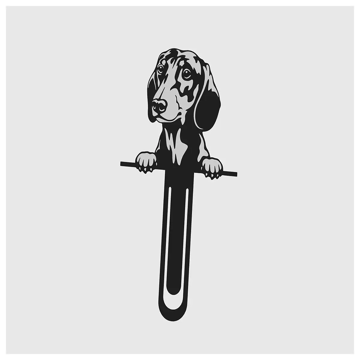Dachshund Bookmark Cute Puppy Memorial Gift Dog Theme Present Pet Keepsake Lucky Charm
