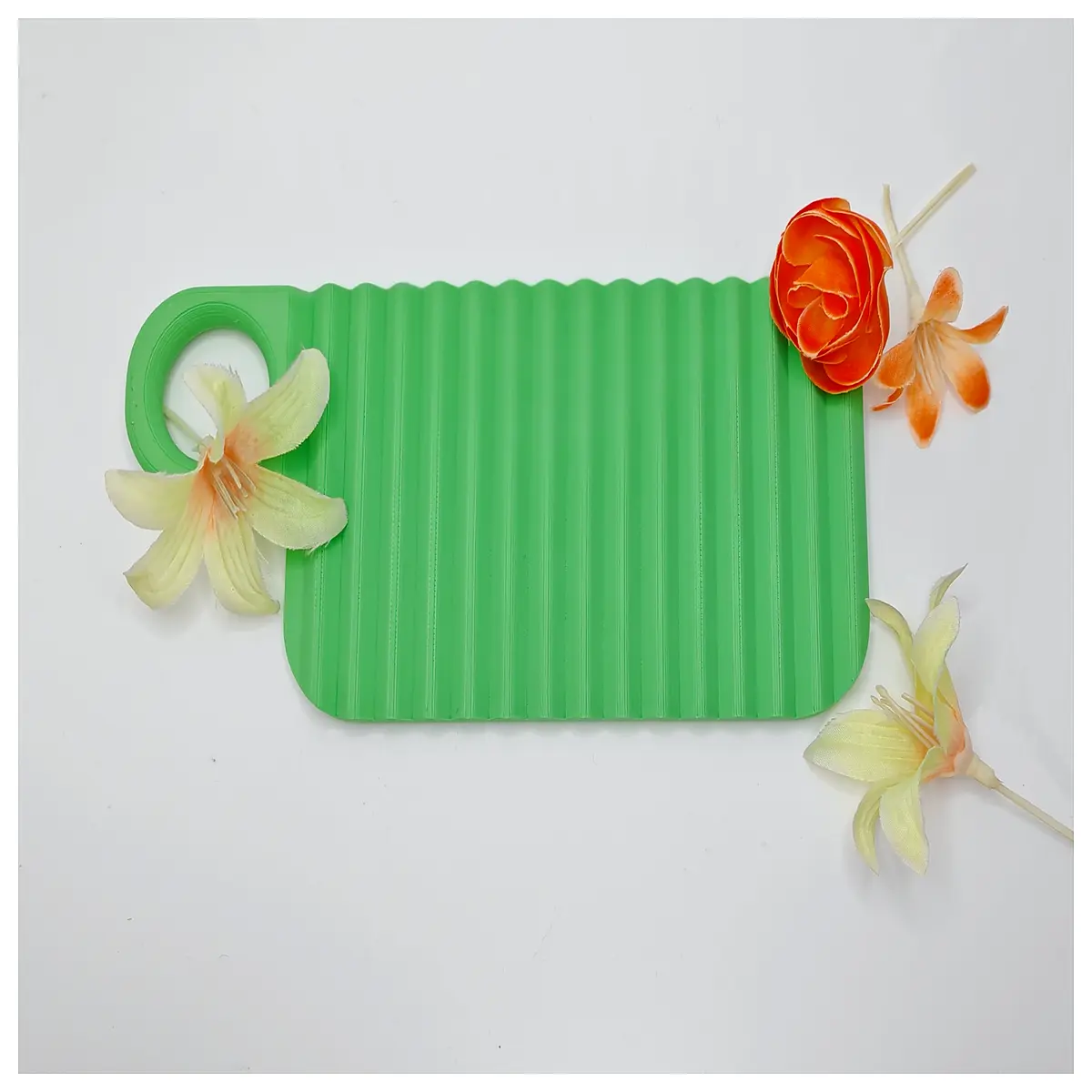 portable mini washboard for travel camping hand washing clothes compact folding laundry scrubber board