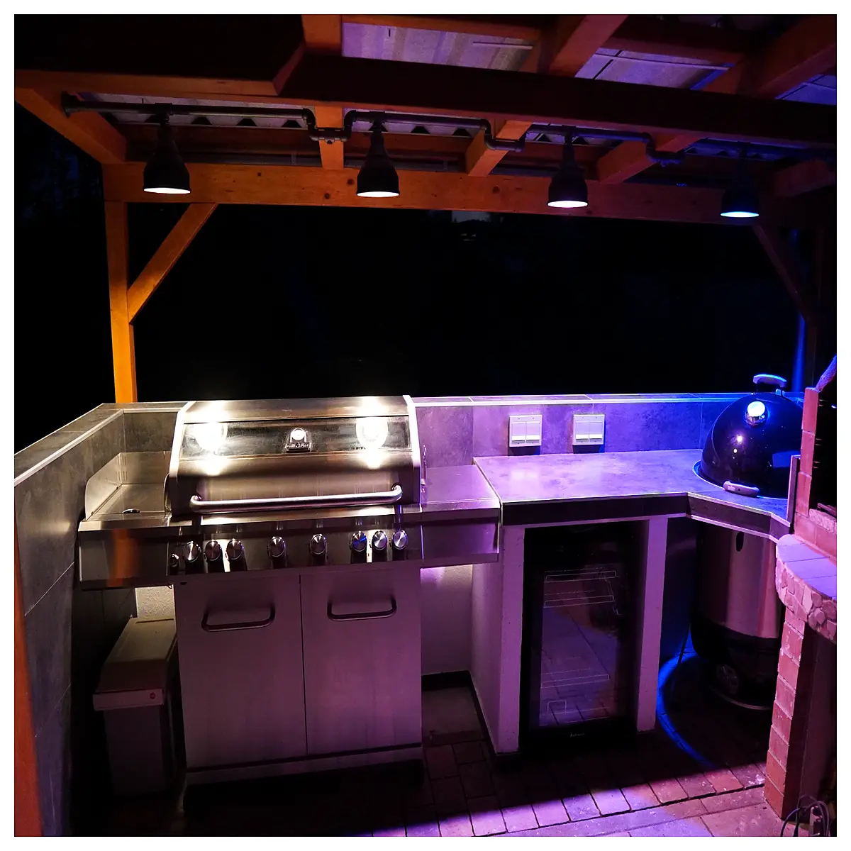 Industrial BBQ Shade E27 Cover Protector Shade Accessories BBQ Fixture Shield