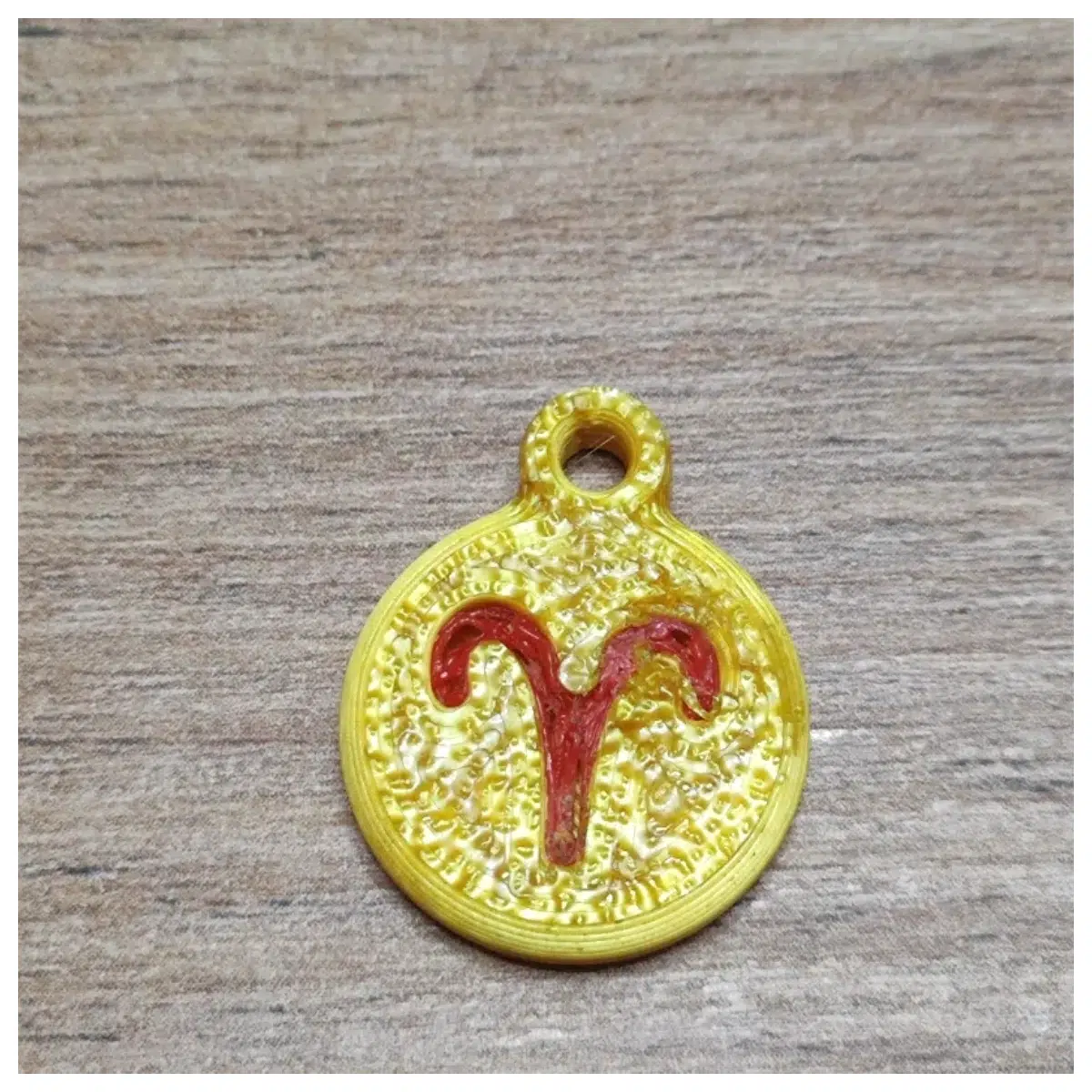 Zodiac Pendant Sign Sheep Year Charm Lucky Ornament Pendant Decoration