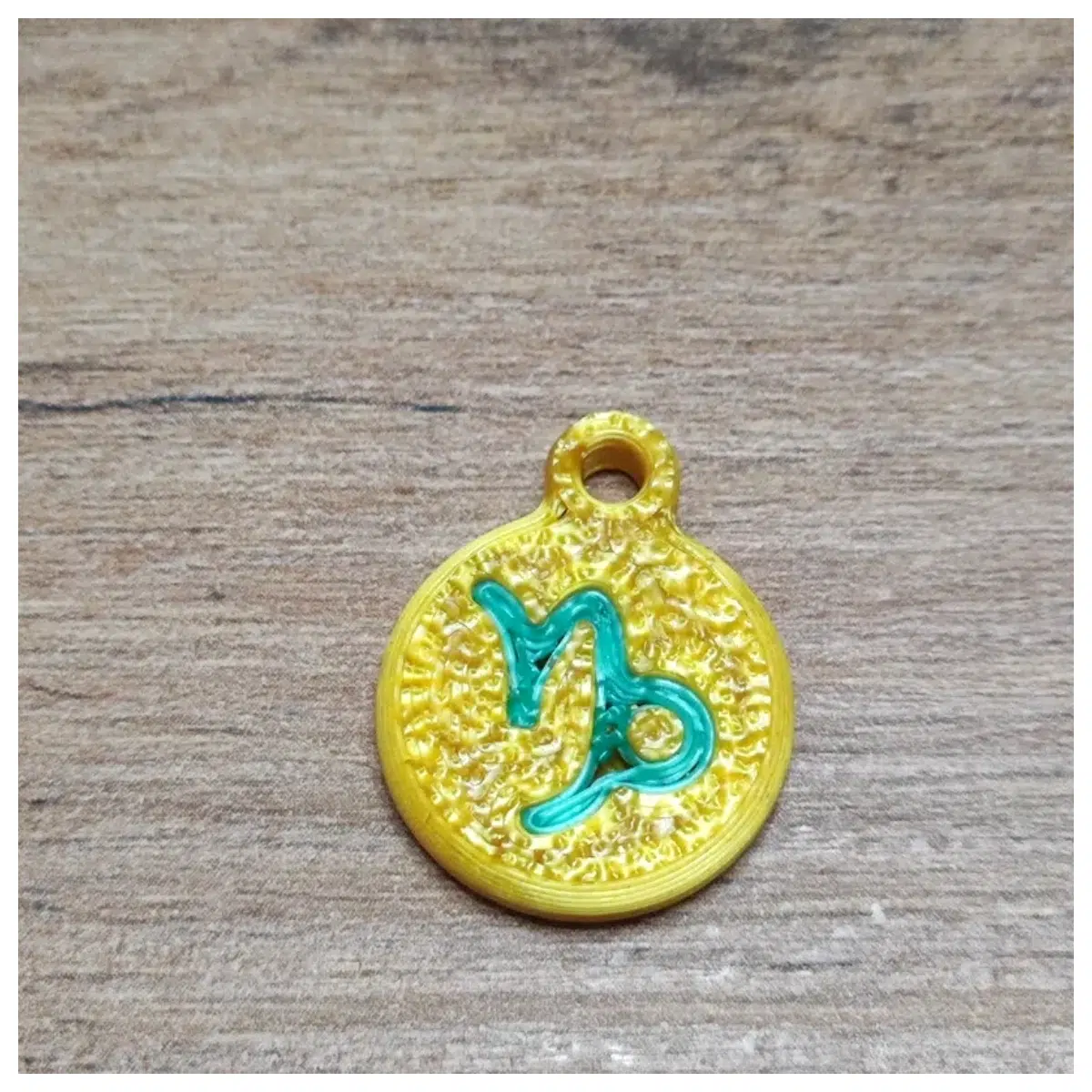 Capricorn Zodiac Pendant Star Drop Charm Luck Tarot Gift Jewelry Decoration Souvenir