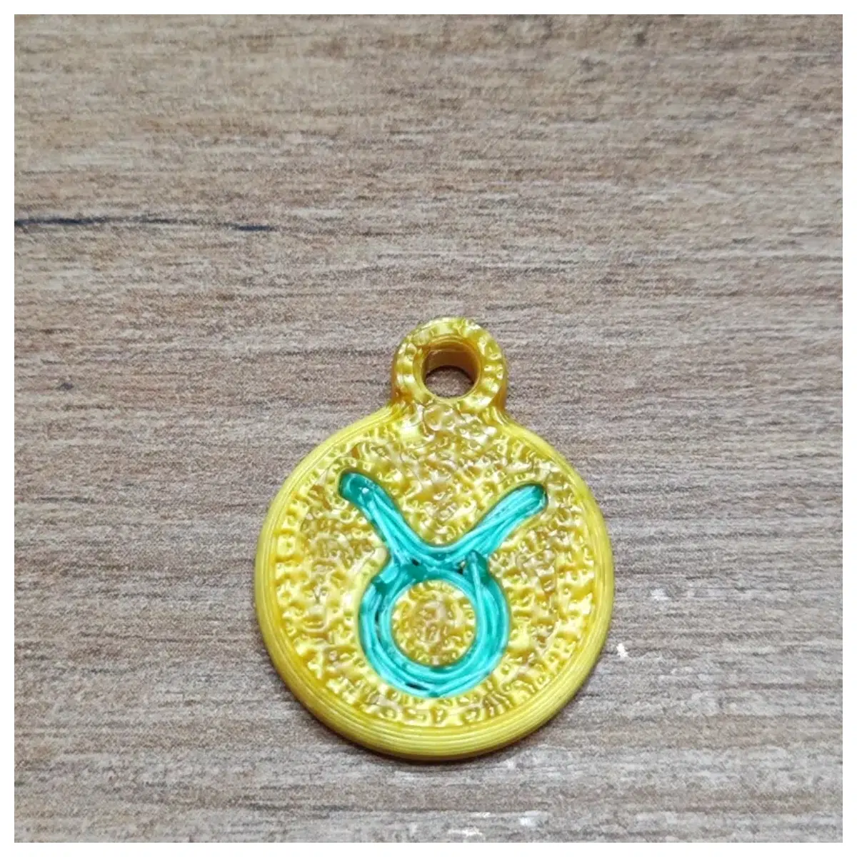 Taurus Pendant Necklace Women Zodiac Charm Tarot Cards Luck Gift Stress Relief Confidence Booster Jewelry