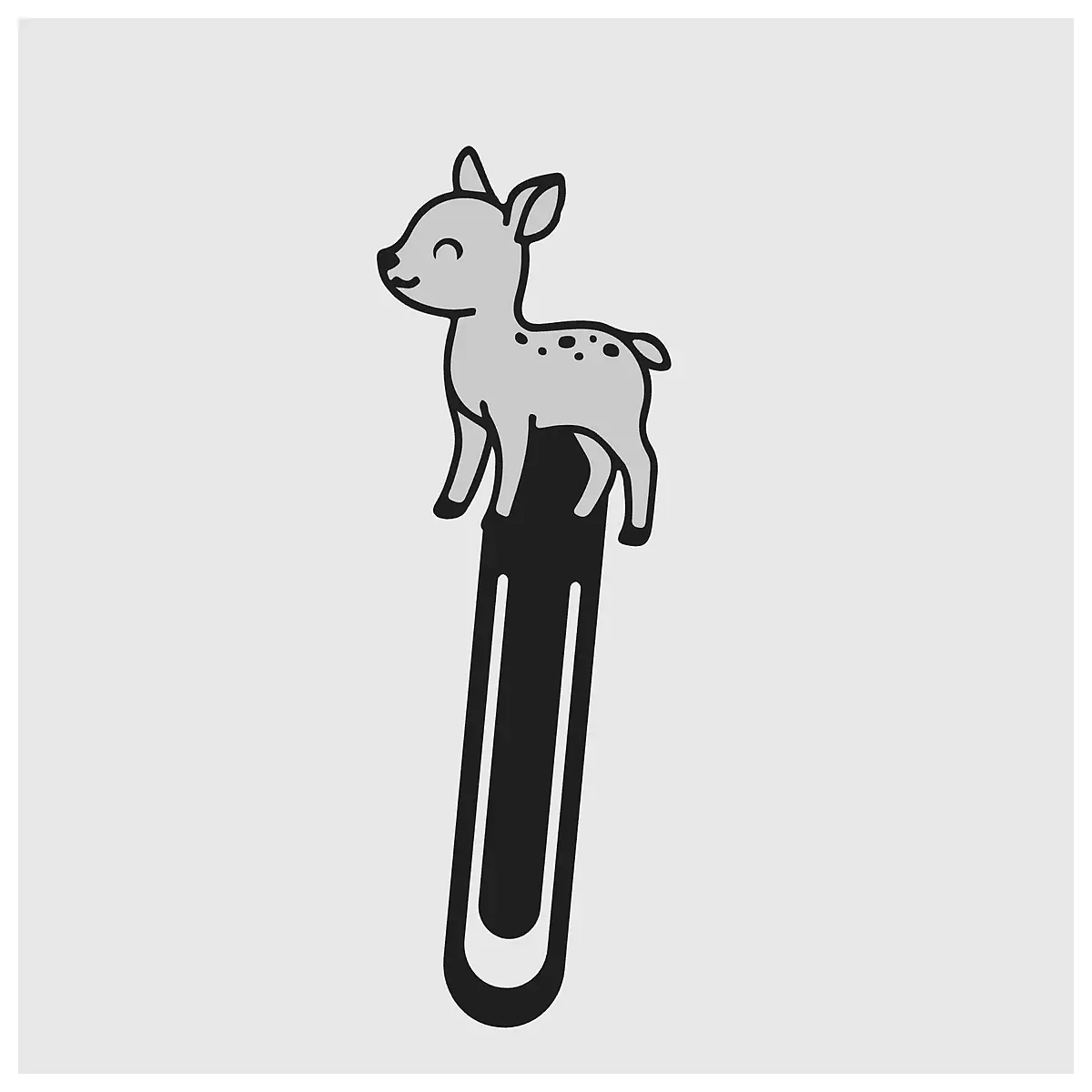 cute deer bookmark for dog lovers kawaii animal stationery pet book marker gift adorable cartoon reading accessory