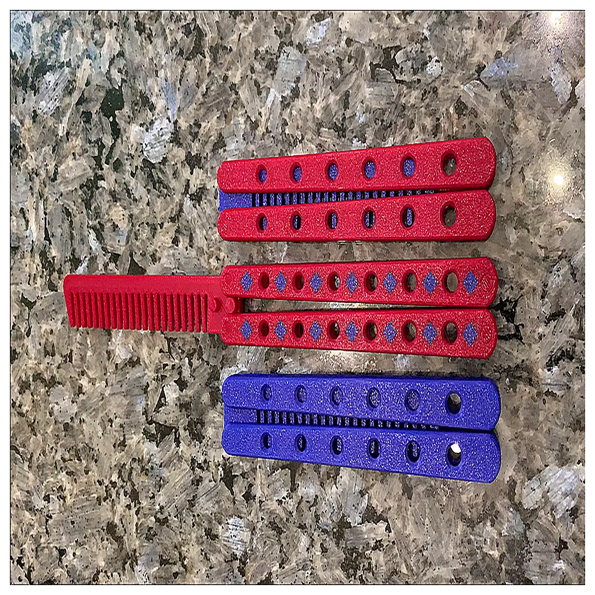 Balisong Comb Smooth Hair Styling Tames Frizz Natural Bristle Reduces Breakage Hair Care Tool
