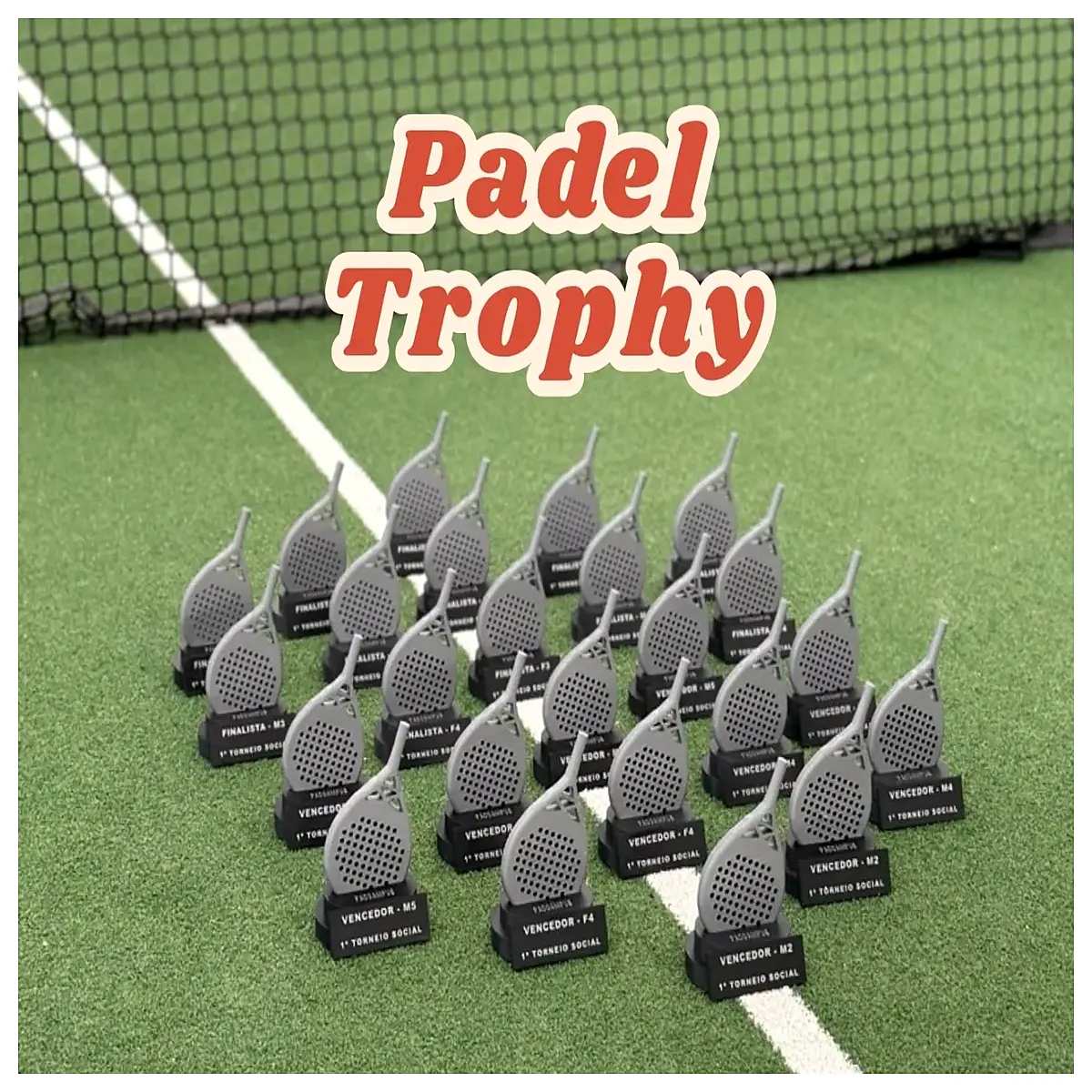 Pader Tournament Trophy Championship Award Competition Prize Sports Medal Event Recognition Trophy Collection