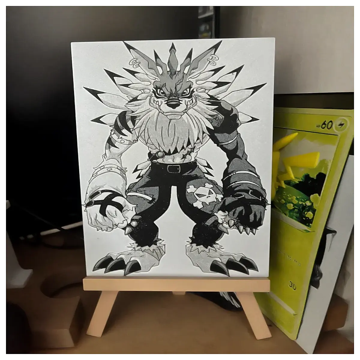 WereGarurumon Blade Gaming Accessory Combat Gear Module Toy Character Model Replacement Parts