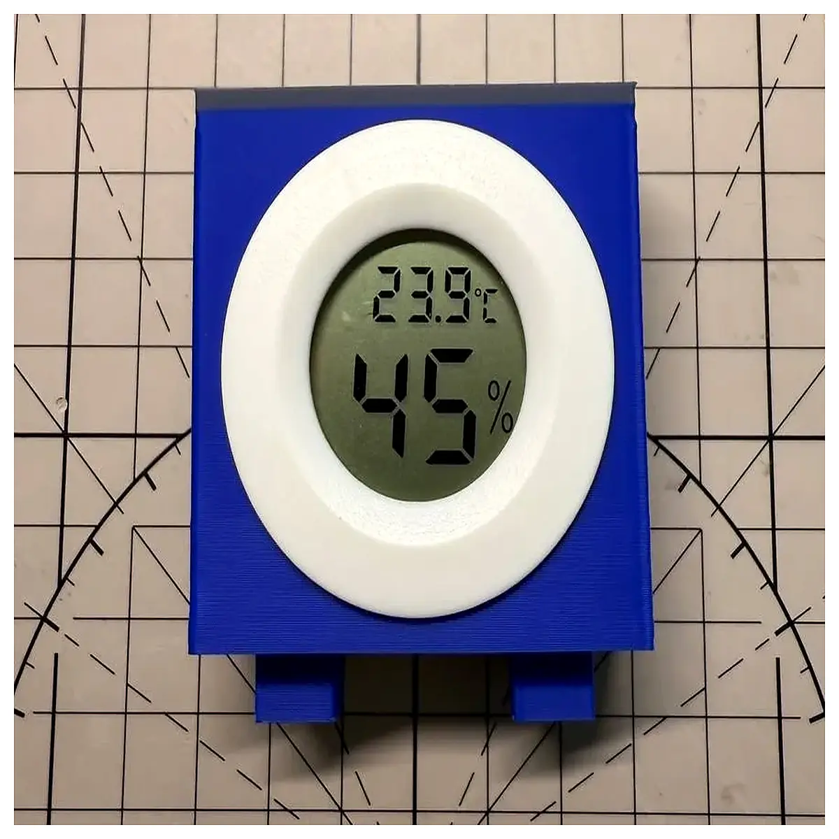 duty hygrometer wall mount holder bracket for digital thermometer