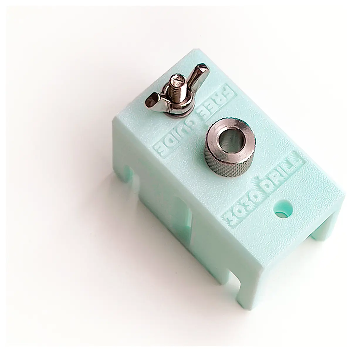 3030 travel hole opening jig m14 knurled bushing guide tool for precise drilling alignment