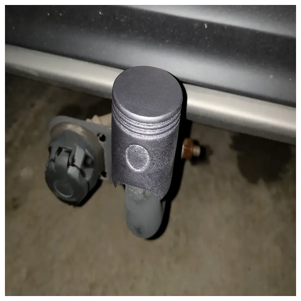 towing hitch receiver cover cap european style truck accessory