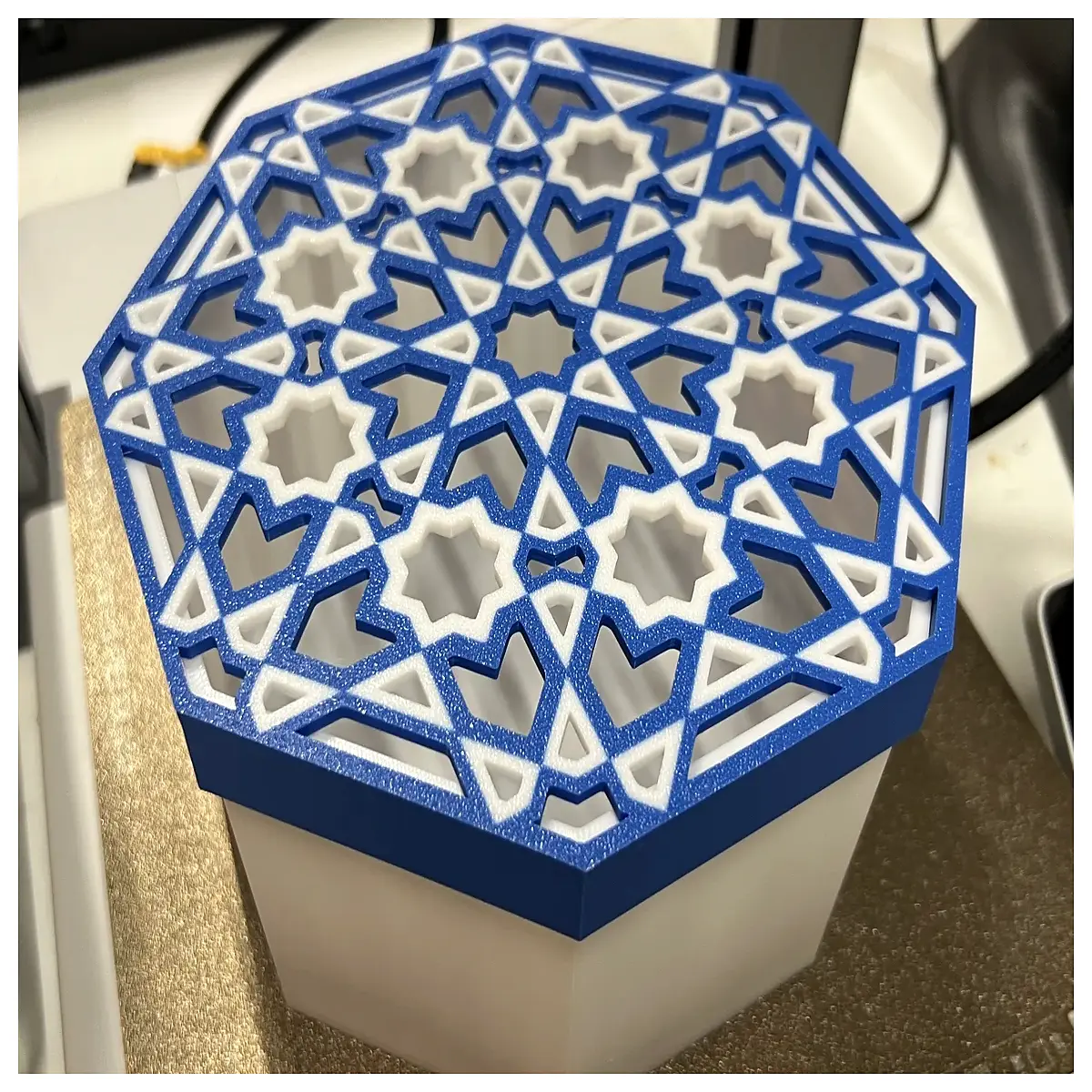 islamic geometric pattern gift box large size packaging for eid ramadan presents elegant muslim home decor storage