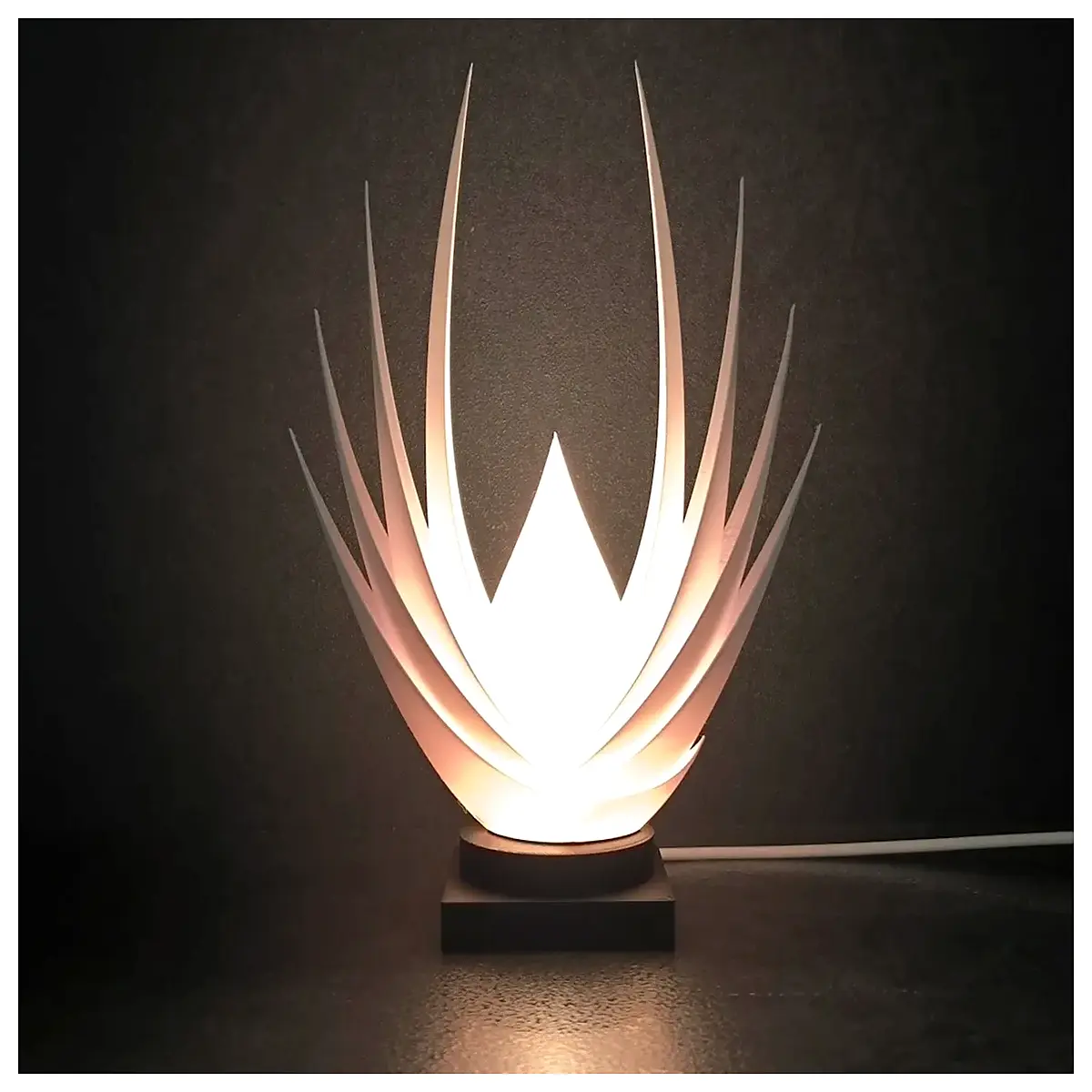 spiky night cute animal shape for baby nursery bedroom ambient glow mood lighting