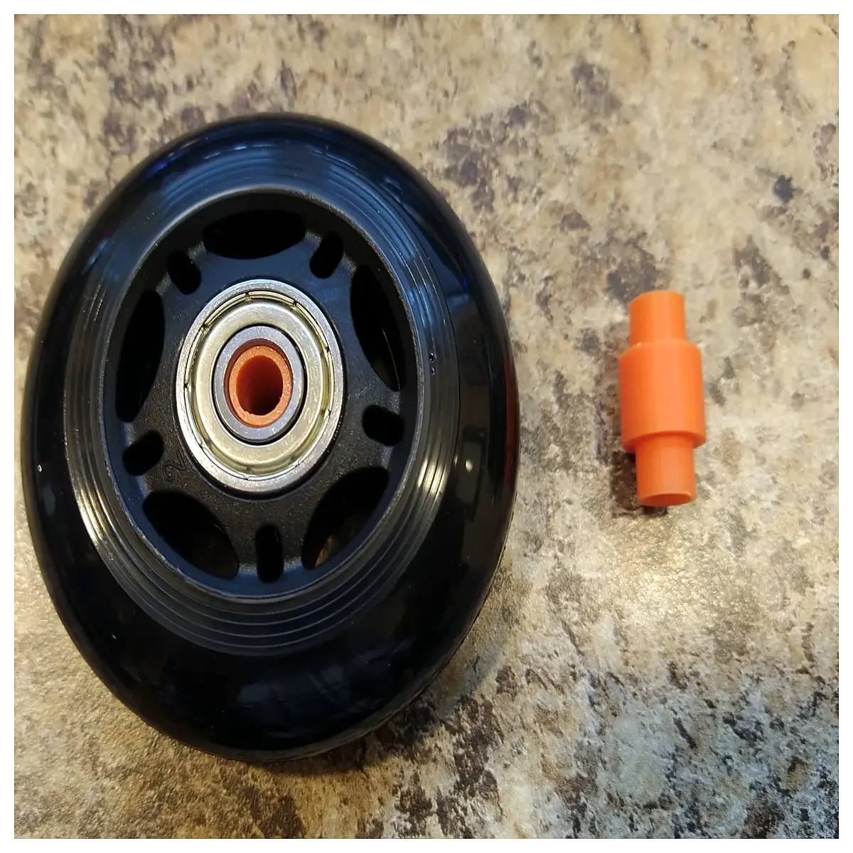 Inline Skate Bearing Housing Roller Foot Assembly Wheel Support Foot Industrial Equipment Parts Rolling Bearing Accessories
