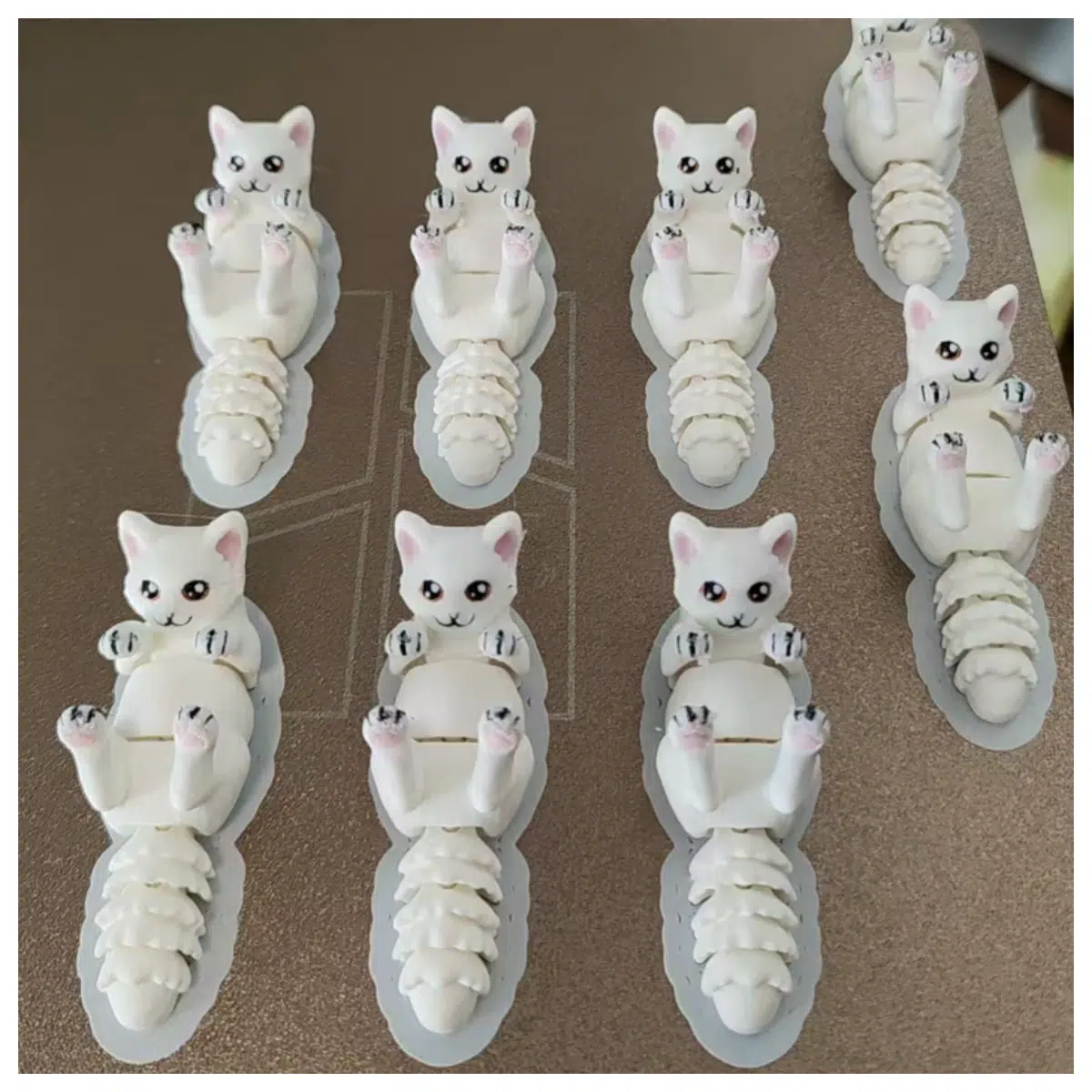 Cat Charms Cute Cat Decorations Pet Figurines Home Decor Cat Gift Cat Accessories for Cats Lovers