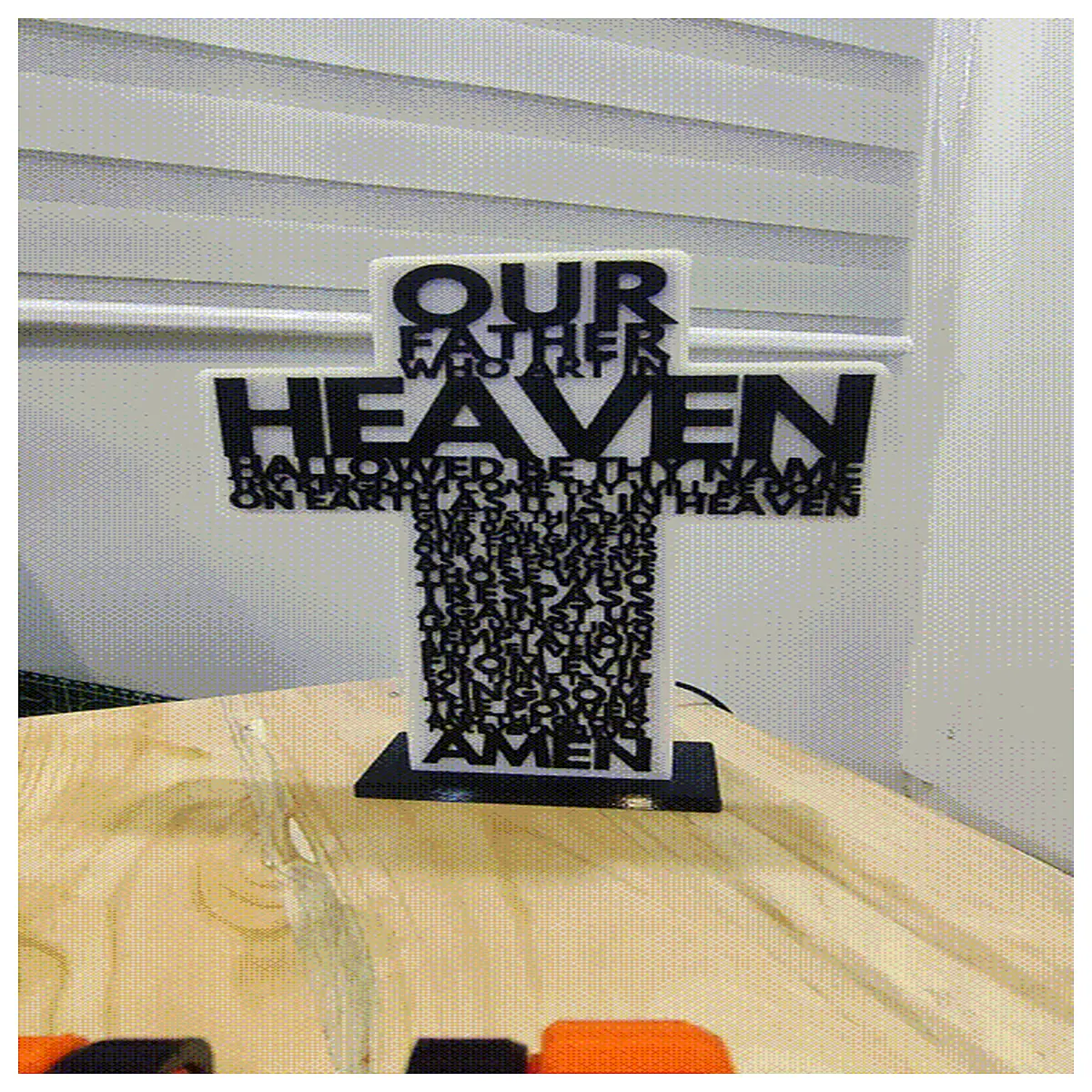 Prayer Table Religious Decor Prayer Lighting Christian Worship Accessories Biblical Faith Illumination