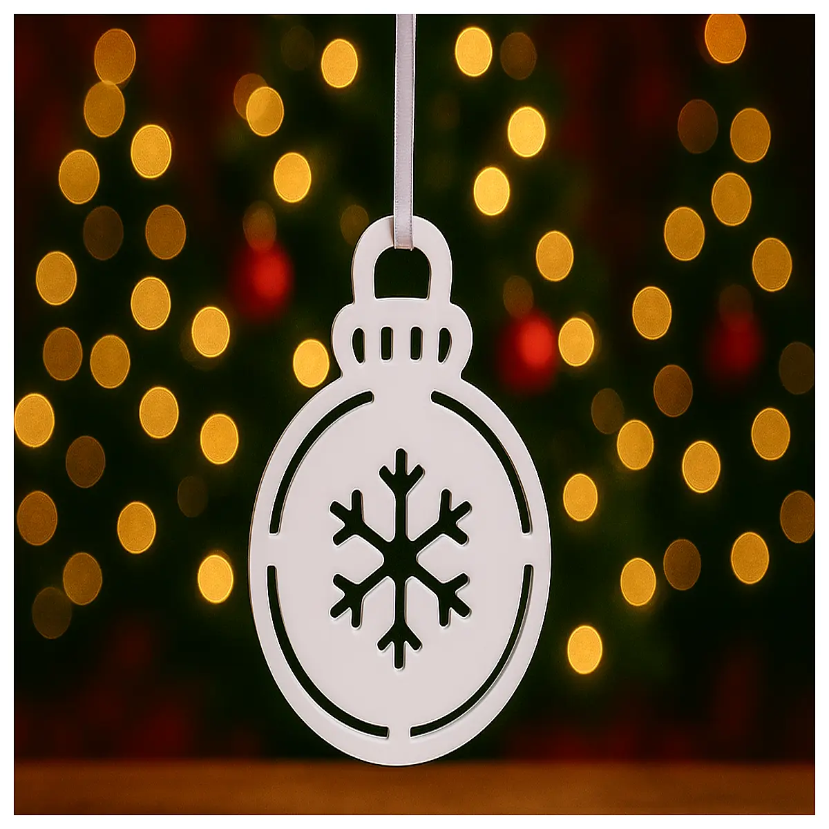 Snowflake Ornaments Christmas Decorations Winter Wonderland Decor Festive Holiday Gifts Home Christmas Ornament Snowflake Decoration