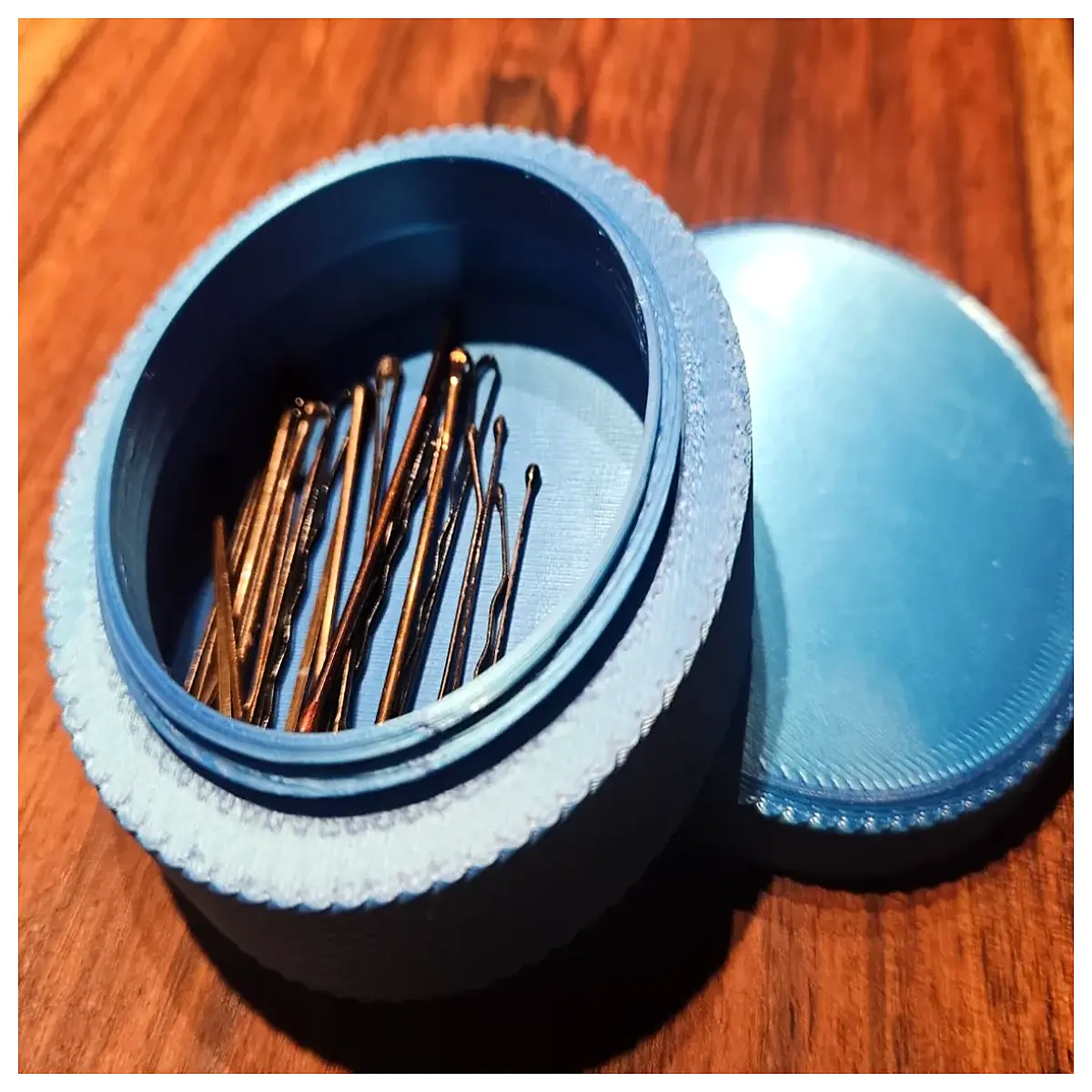 Small Hair Clips Box Clip Container Organizer Hair Barrettes Storage Box Mini Hair Accessories Box Various Clips Storage