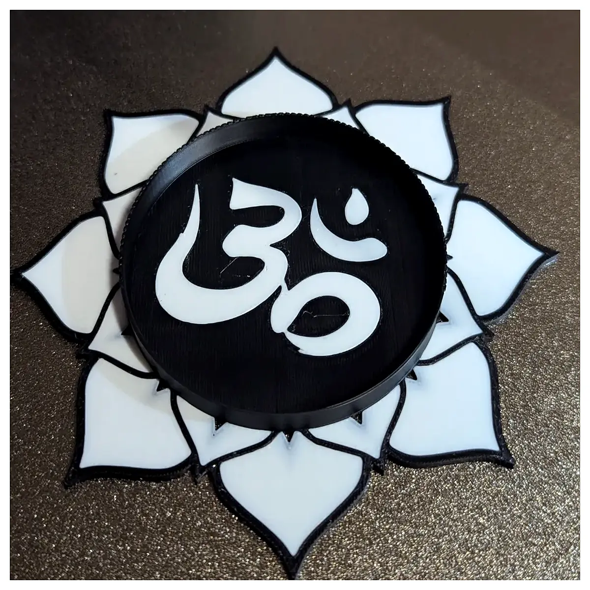 coaster set with prayer hands zen home decor mindfulness yoga studio spiritual table accessories