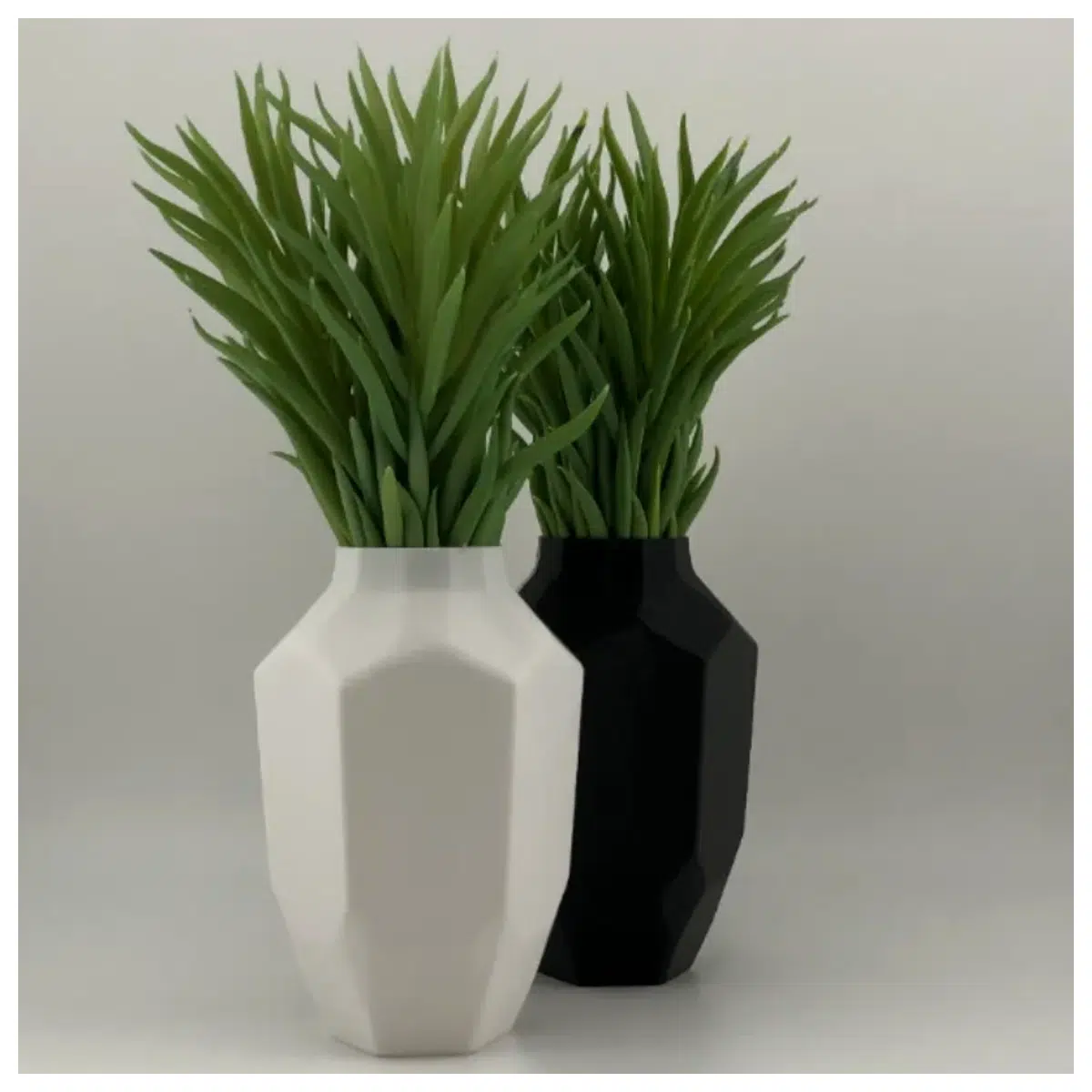 modern geometric vase for home decor abstract angular ceramic flower arrangement centerpiece minimalist metal wire sculpture planter