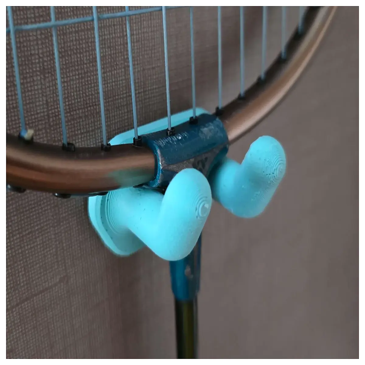 Badminton Racket Wall Mount Holder Racket Wall Hook Badminton Accessory Bracket Indoor Racket Support