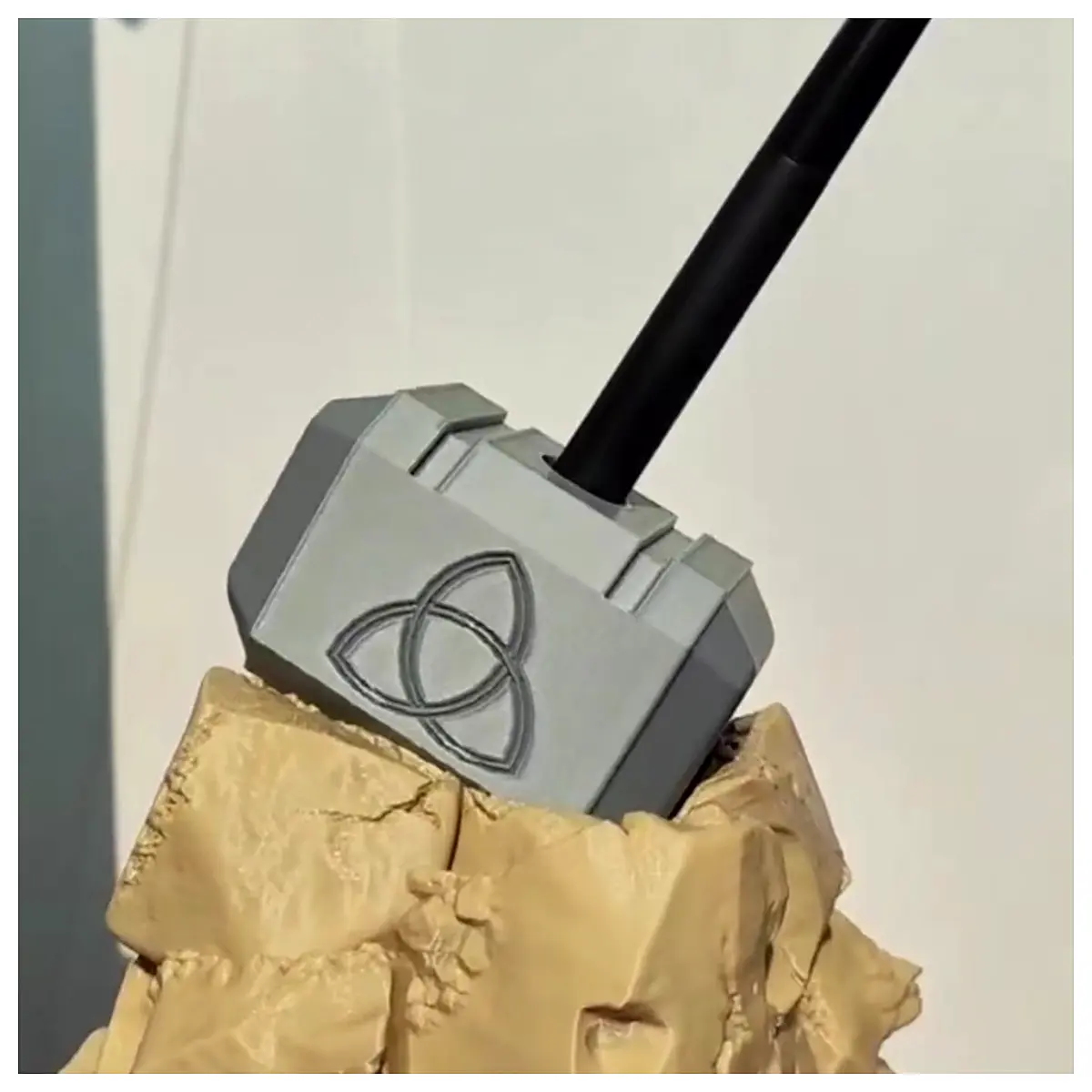thunder god hammer desk organizer pen holder office supplies storage