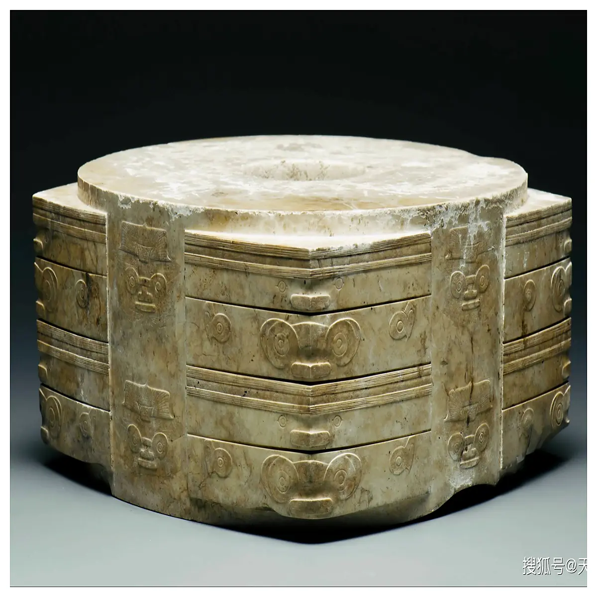 Neolithic Jade Cong Vessel Ancient Jade Artifact Archaeological Find Museum Display Art Collectible Jade Cong Collection