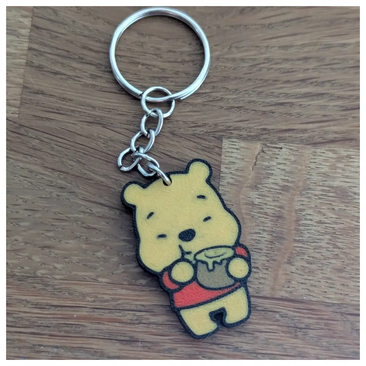 Winnie the Keychain Cute Cartoon Gift Memorial Decoration Winnie the Toy Parts Children s Birthday Gift Mini Pendant