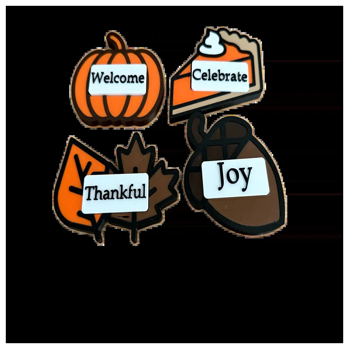 Acorn Display Toys Creative Home Decor Kids Puzzle Toys Baby Gift Autumn Theme Decoration
