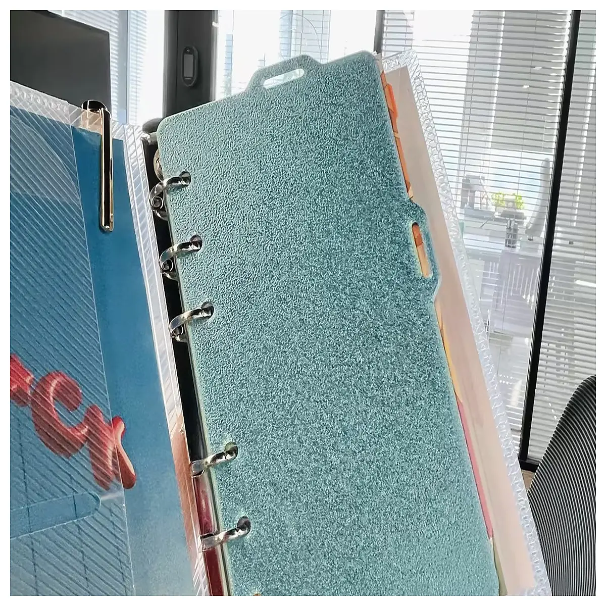 Oddity A6 Slim Page Dividers Thin Strap Book Cover Page Protection File Organizer A6