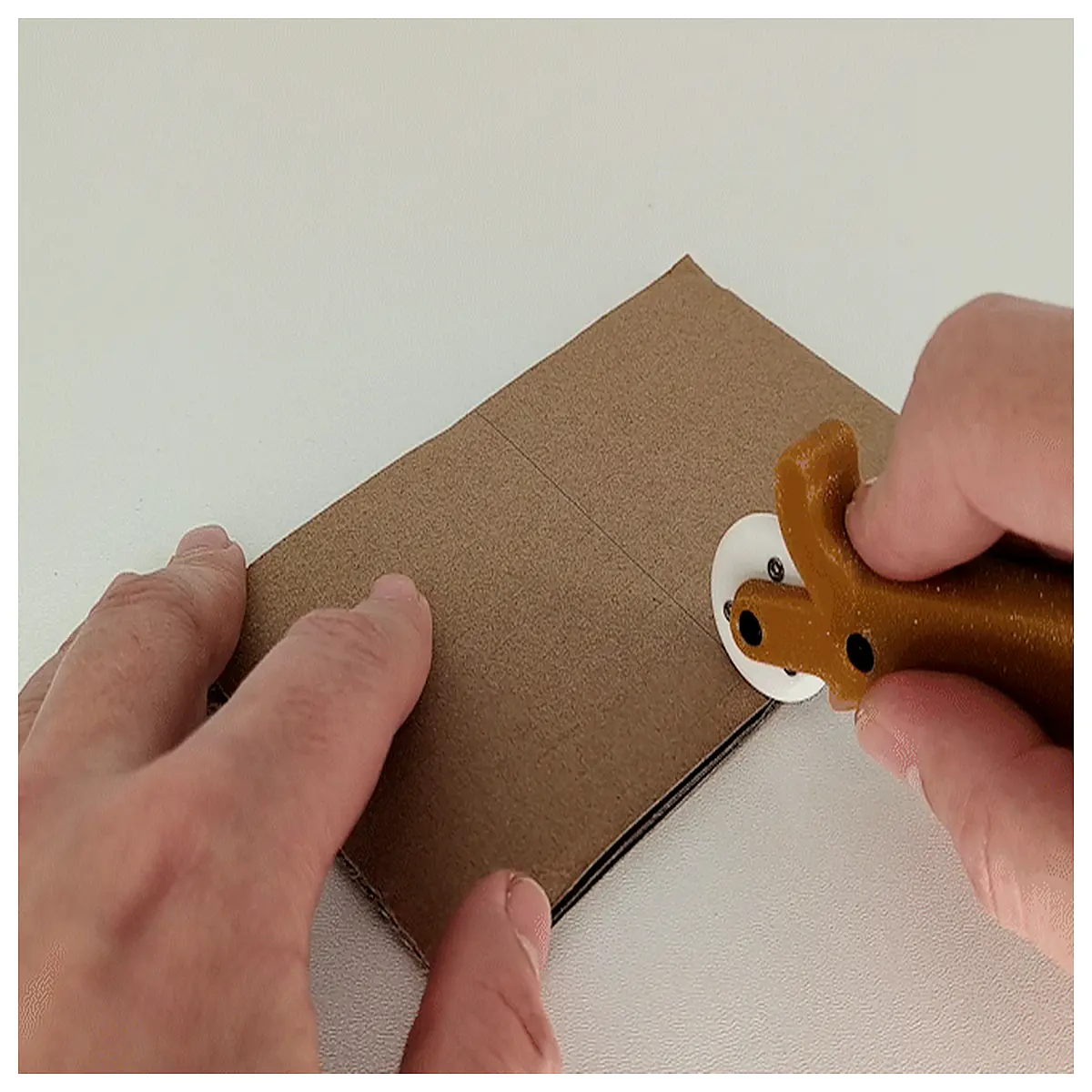 Cardboard Roll Folder Tool Die Cutting Roller Paperboard Folding Accessory Crafting Supplies Scoring Tool Parts