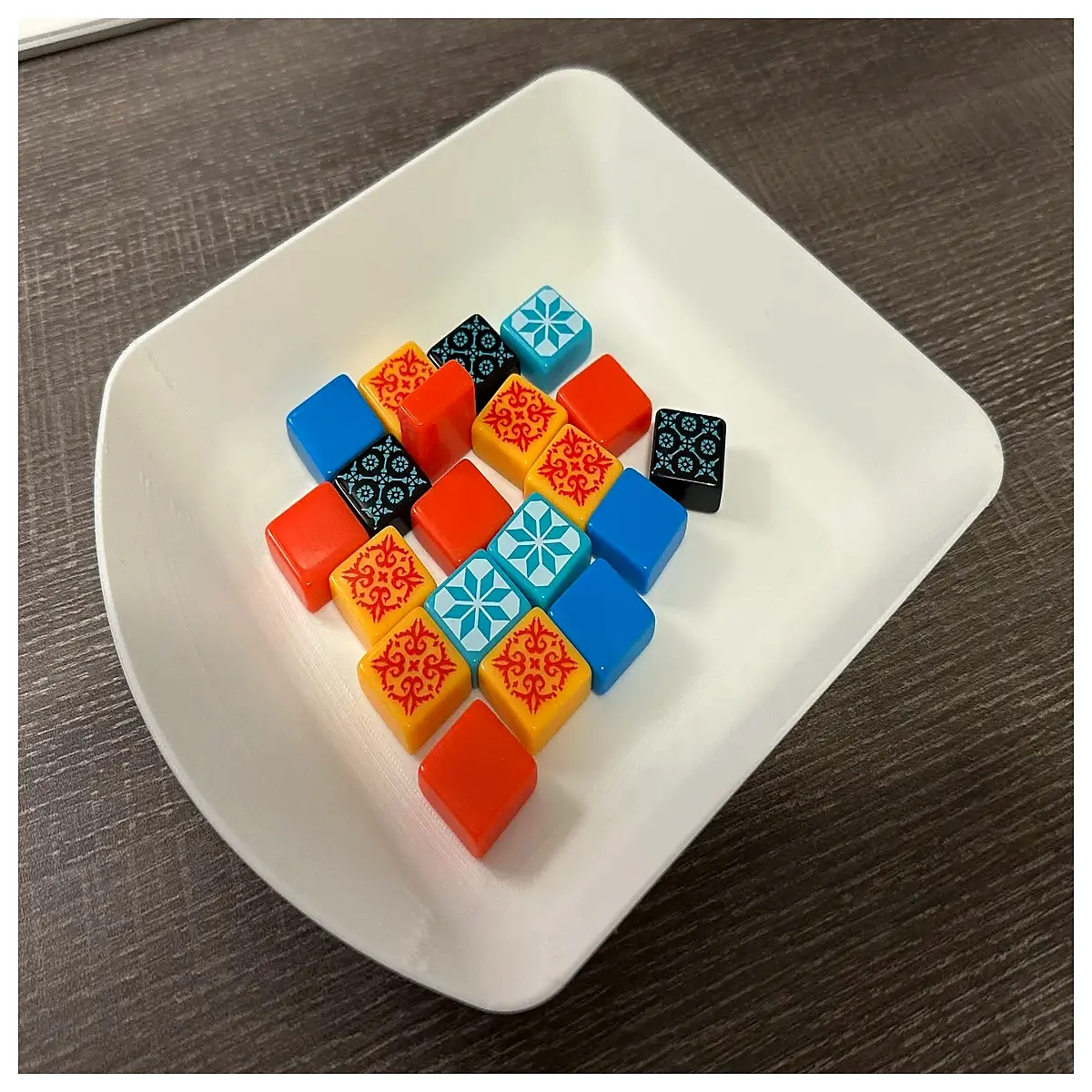 Azure Ceramic Tile Stand Dish Kitchen Table Decoration Tile Pad Support Protector Tile Accessories Kitchenware