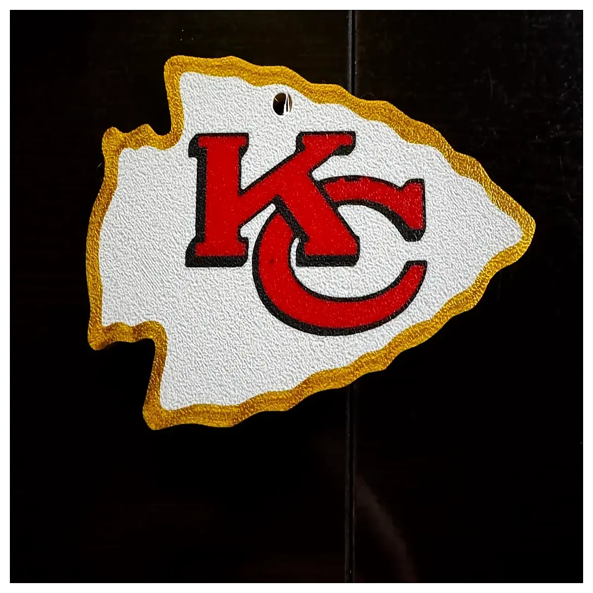 Kansas City Chiefs Christmas Ornament Festive Decoration Holiday Ornament Christmas Decor Chiefs Gift Ornament