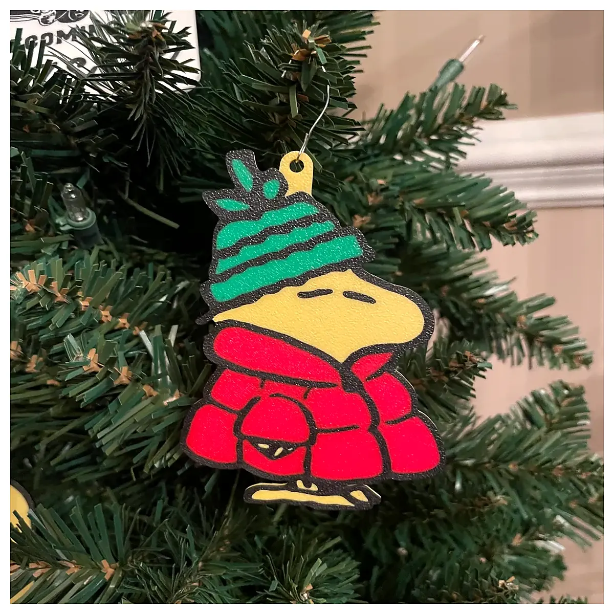 Winter Woodsstock Decorations 4 s Christmas Festive Decor Xmas Tree Accessories Ornament