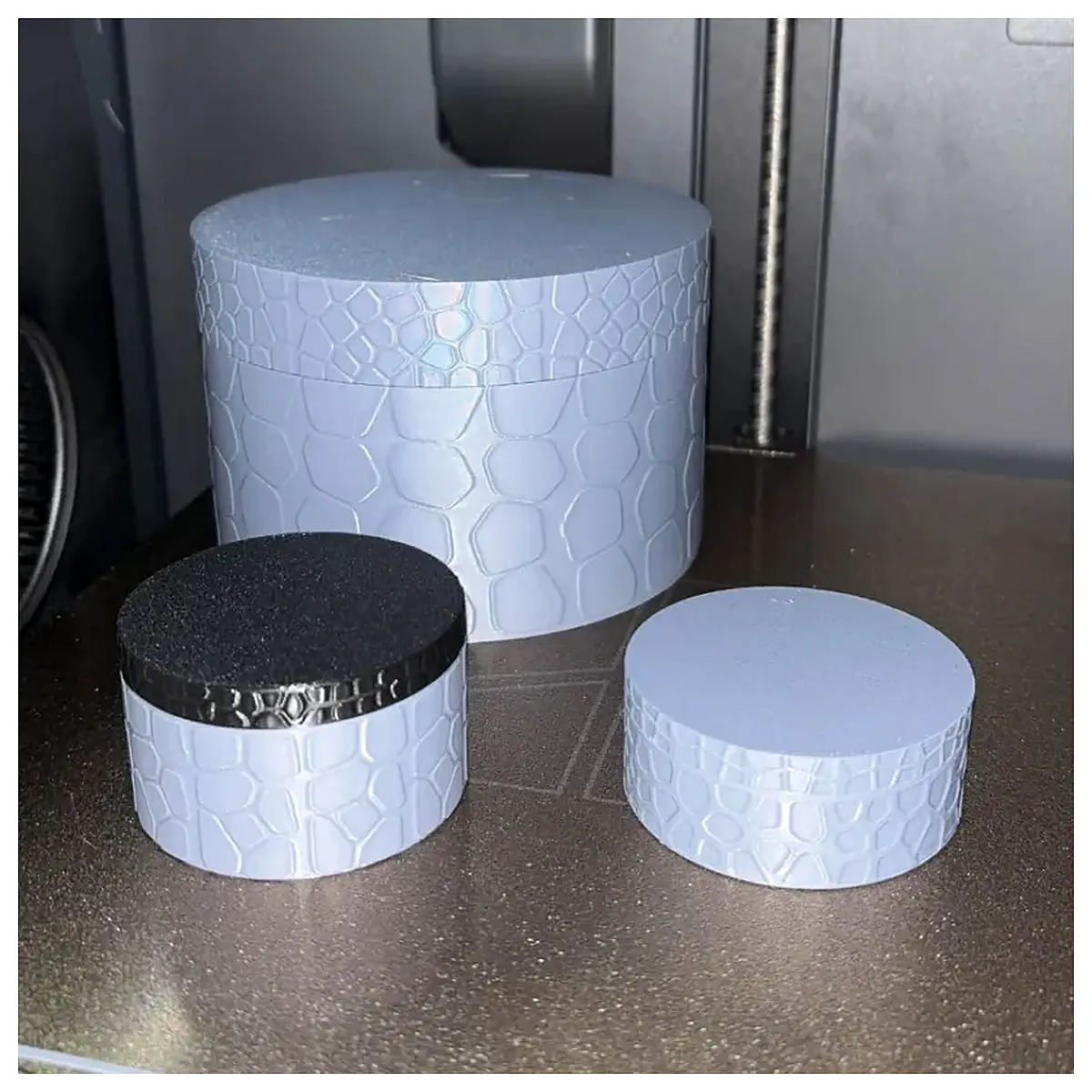 round storage bins with lids large medium small plastic organizers for closet bedroom bathroom shelf stacking containers