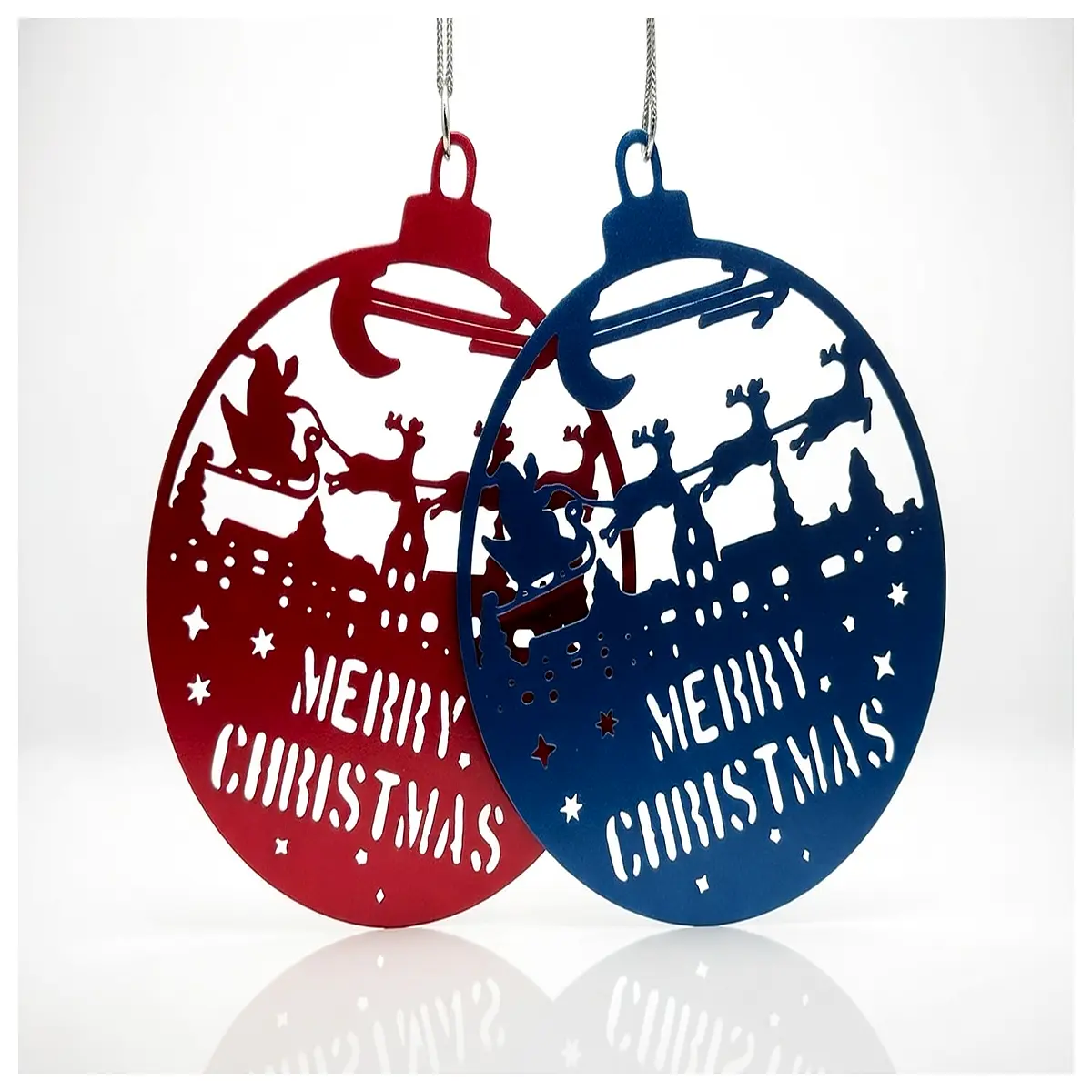 Arctic Christmas Decorations Polar Theme Festive Ornament Xmas Tree Accessories Ice Snow Scene