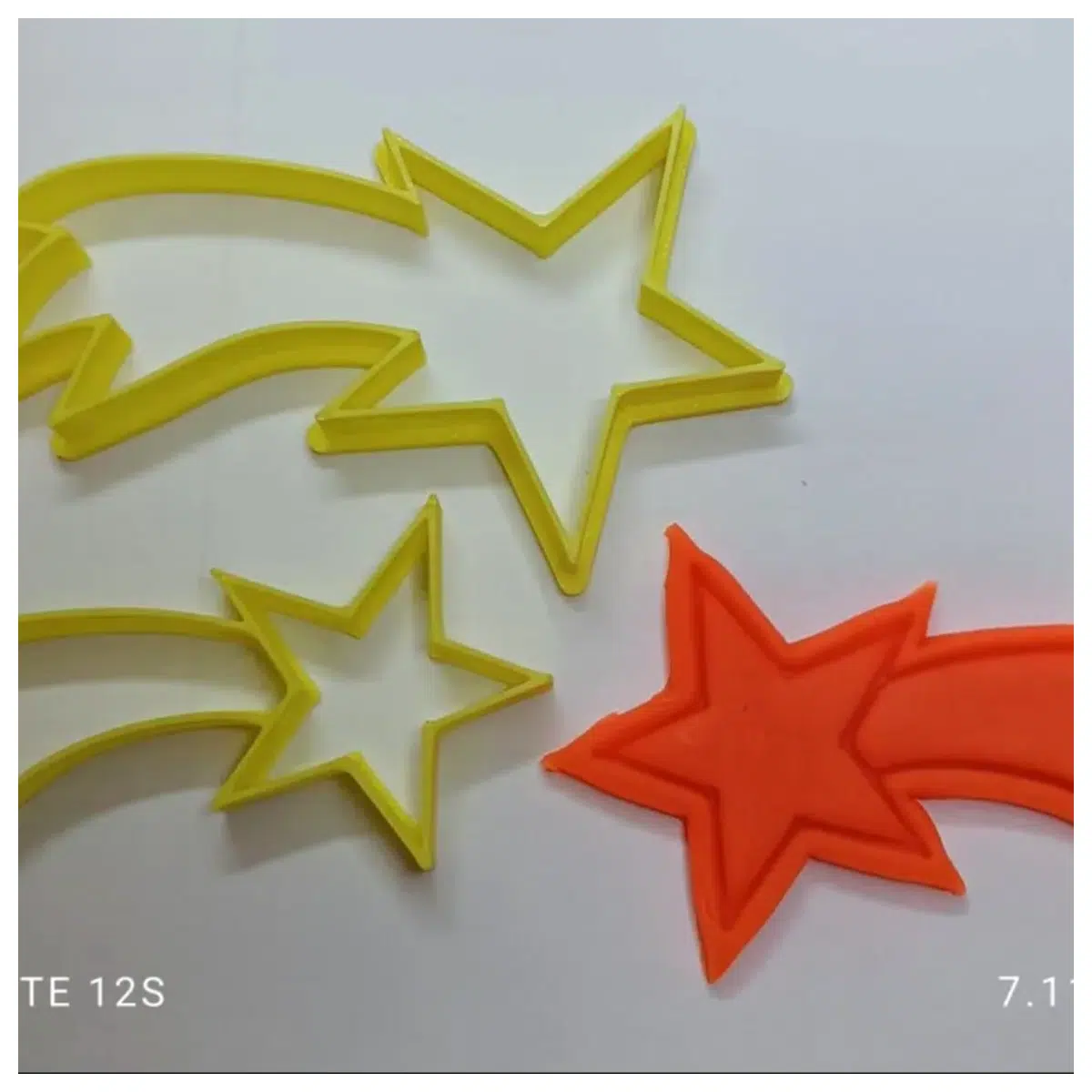 Christmas Star Cookie Festive Baking Decorating Tool Star Shaped Cookie Cutter Holiday Gift Idea