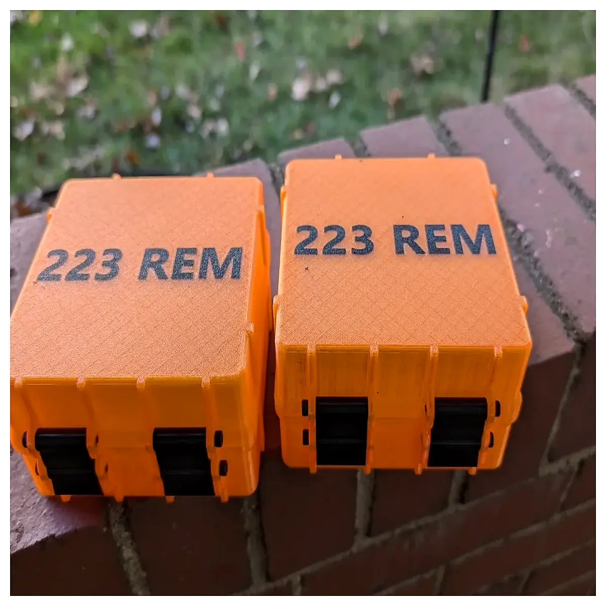 223 Rounds Magazine Box Shooting Practice Target Training 100 Round Capacity Reloading Supplies