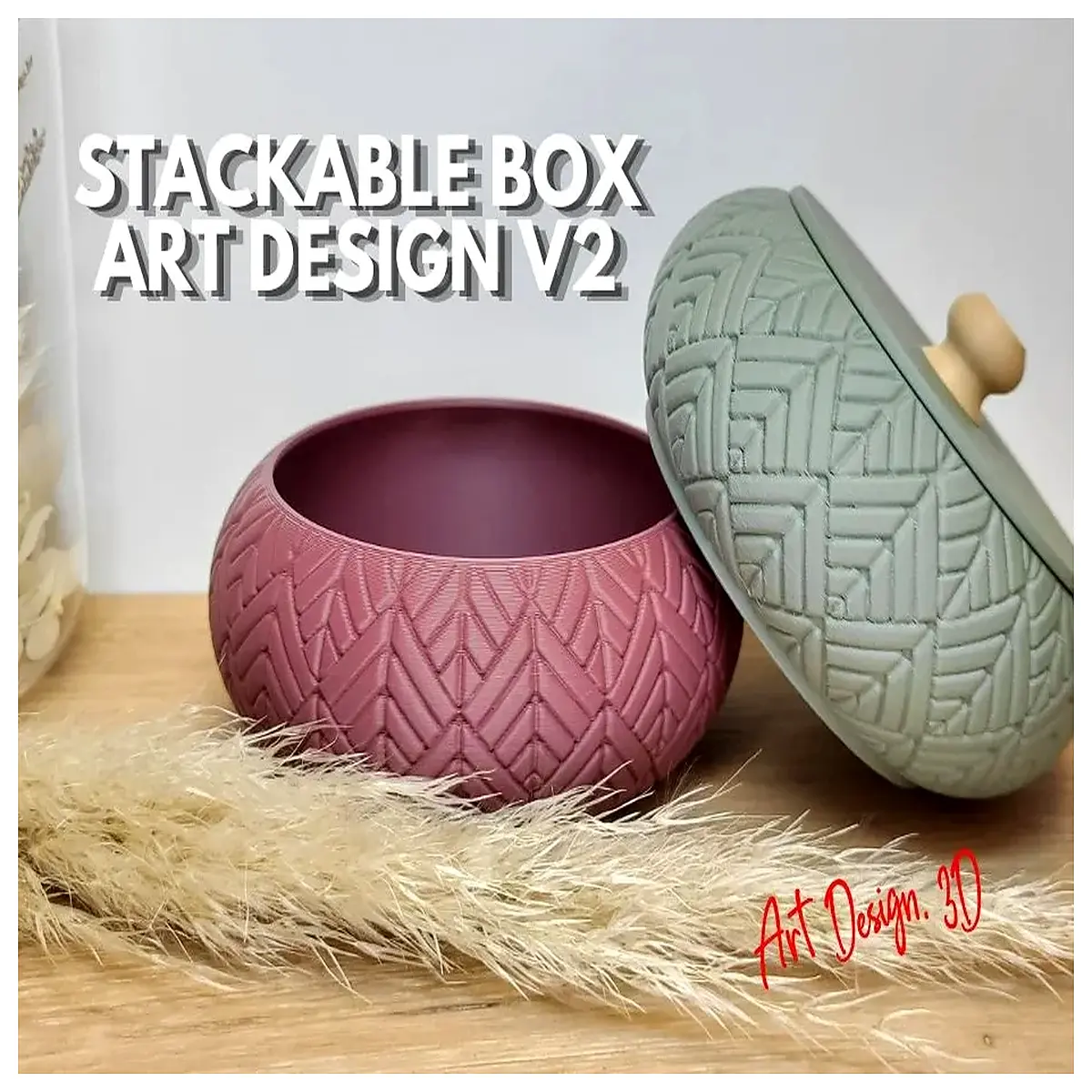Jewelry Box Stackable Art Box Organizer Decorative Box Creative Home Storage Gift Box Layered Design
