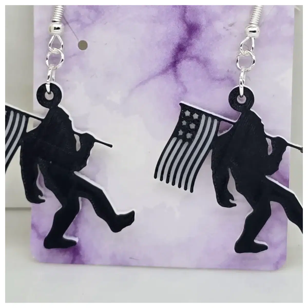 Large Flag Earring ful Flag Earrings Girls Gift Festival Decoration Party Accessory Decoration Wholesale Flag Earrings