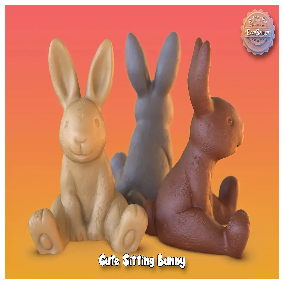 cute sitting bunny plush toy soft stuffed rabbit for kids bedroom decor gift